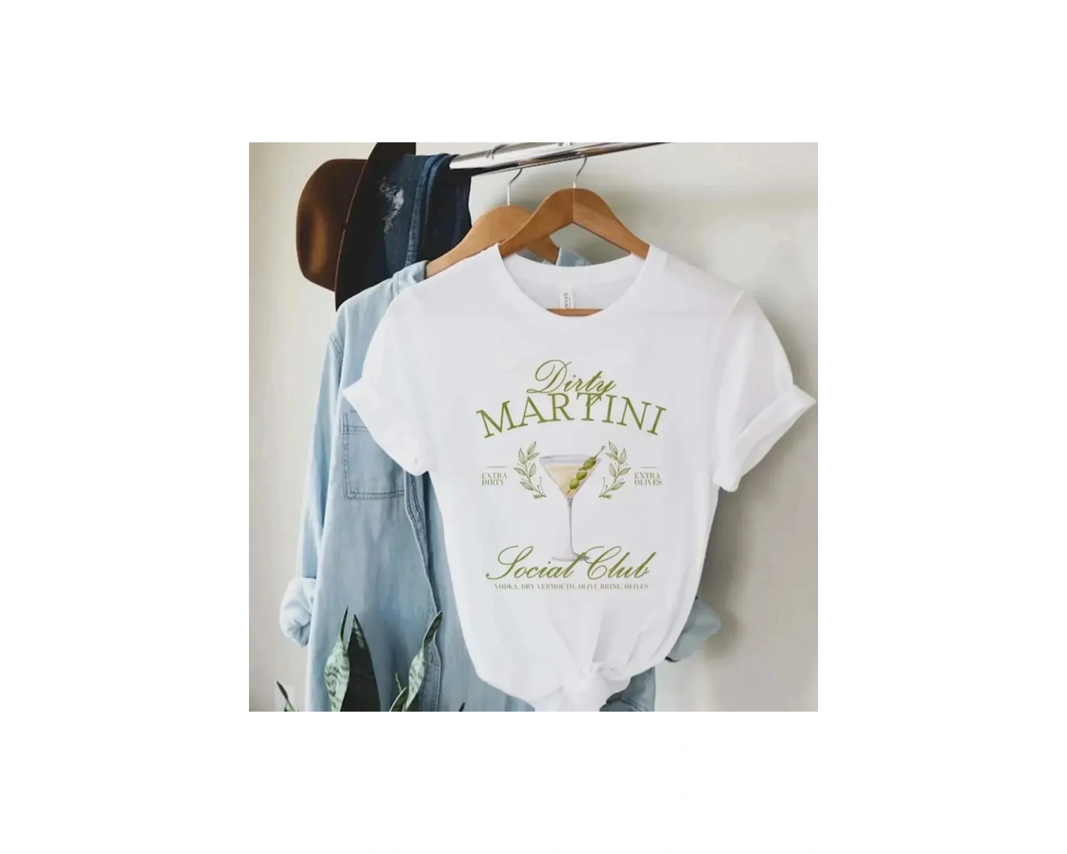 Beyaz Kore Marka Saf Zarif Baskı Yuvarlak Boyun G