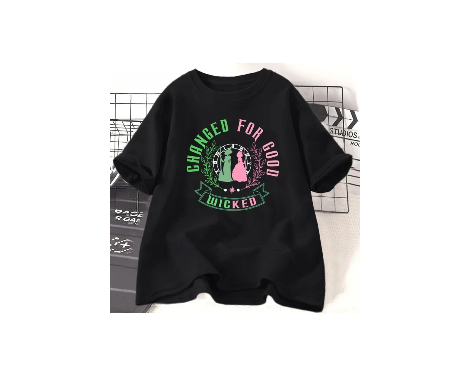 Beyaz Kötü İyi Defy Yerçekimi Kötü Müzikal Sihirbazı Grafik Tees