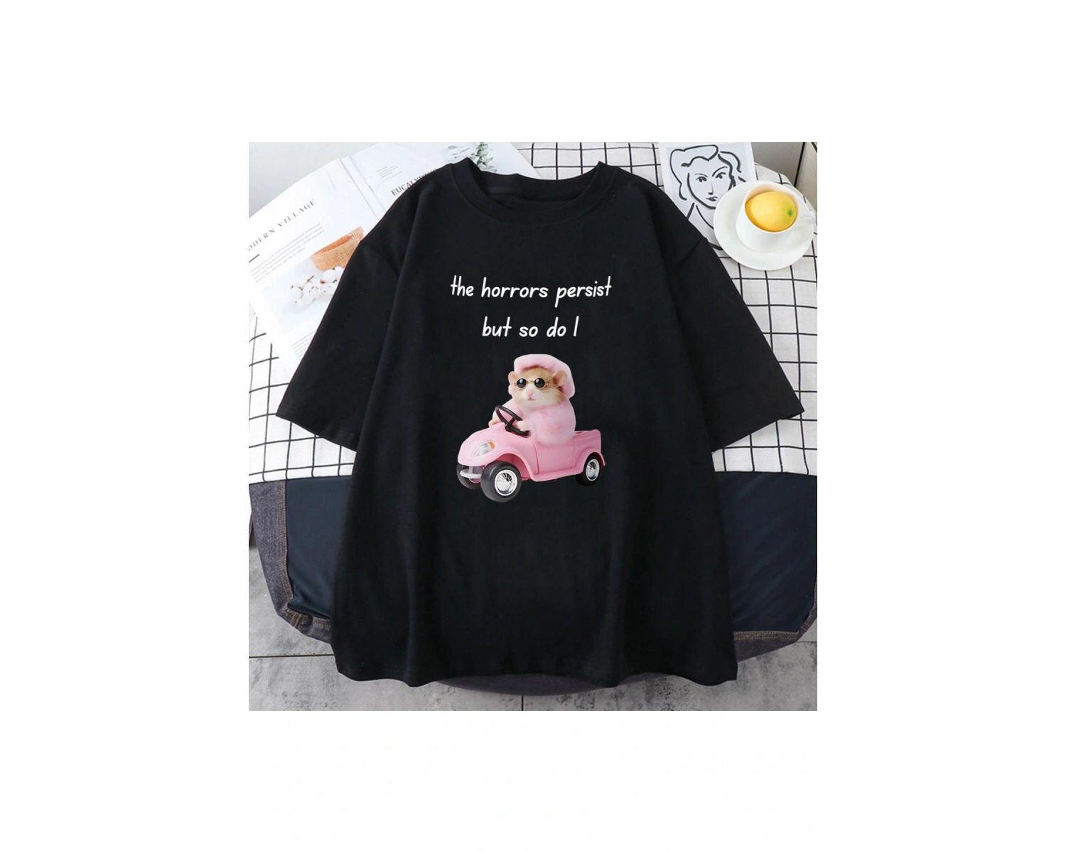 Beyaz lar Kawaii grafik üzgün Hamster korku devam ama ben sevimli