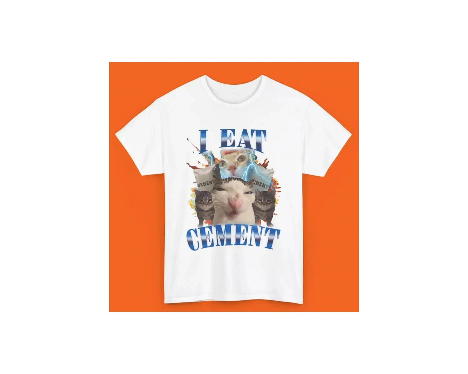 Beyaz lar komik söyledim YA gers gers baskı yaz o-boyun üst