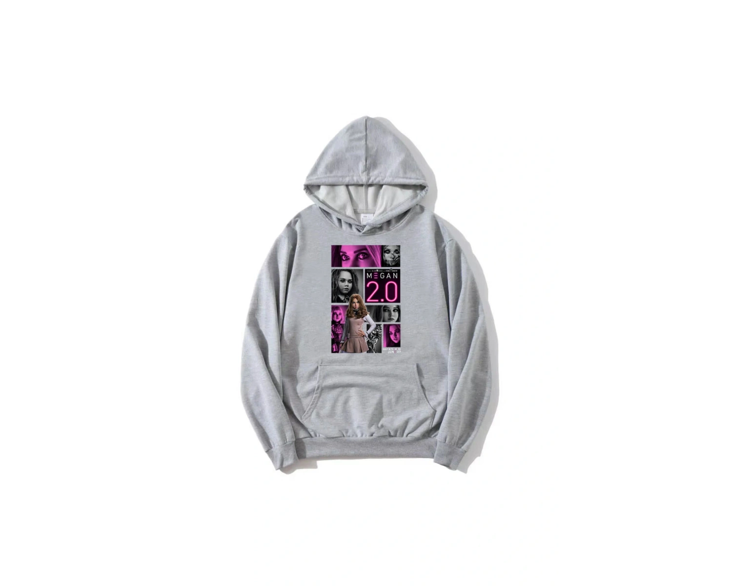 Beyaz M3GAN 2.0 Korku Filmi Grafik Moda uokak Şıklığ