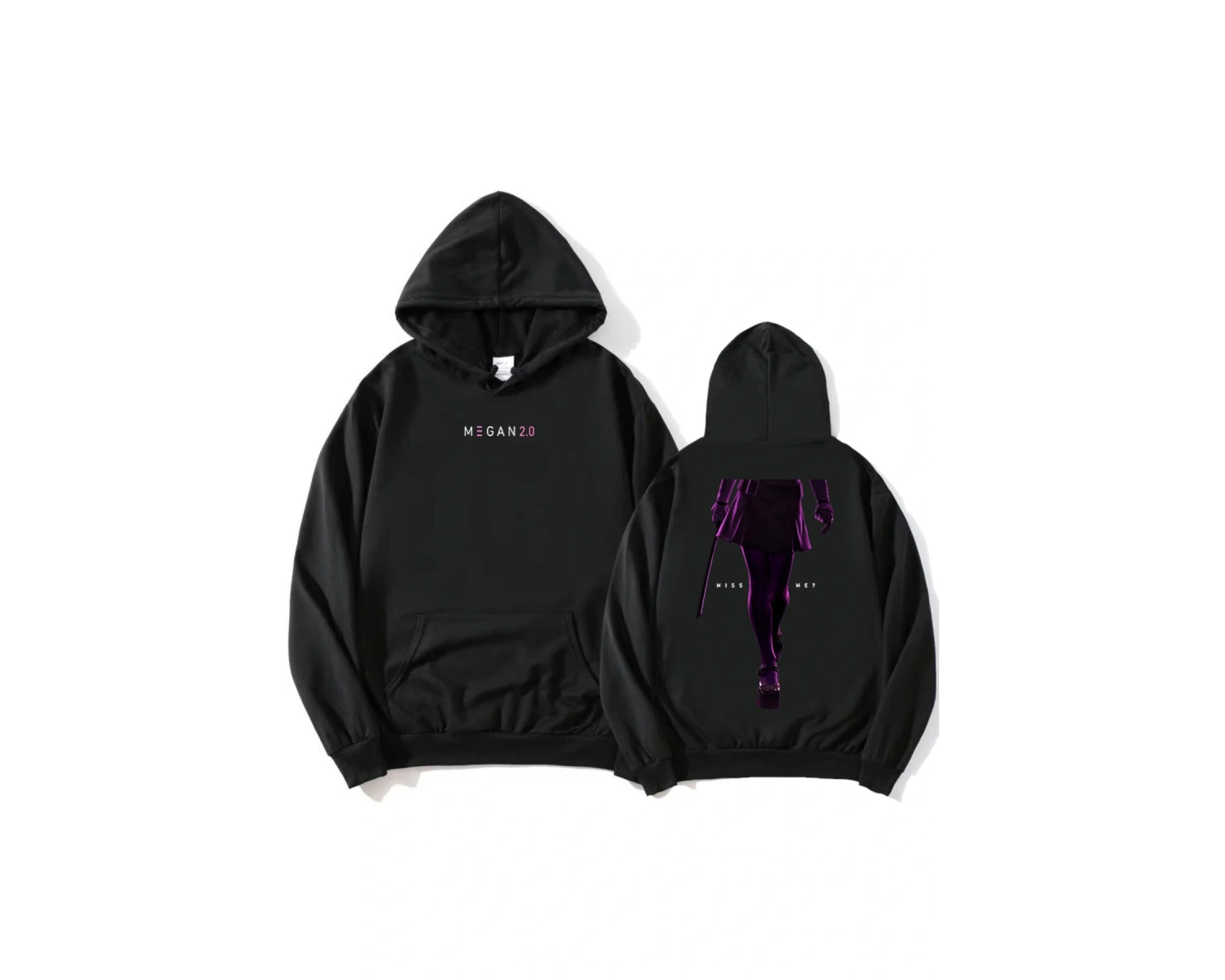 Beyaz M3GAN 2.0 Korku Filmi Grafik Moda uokak Şıklığ