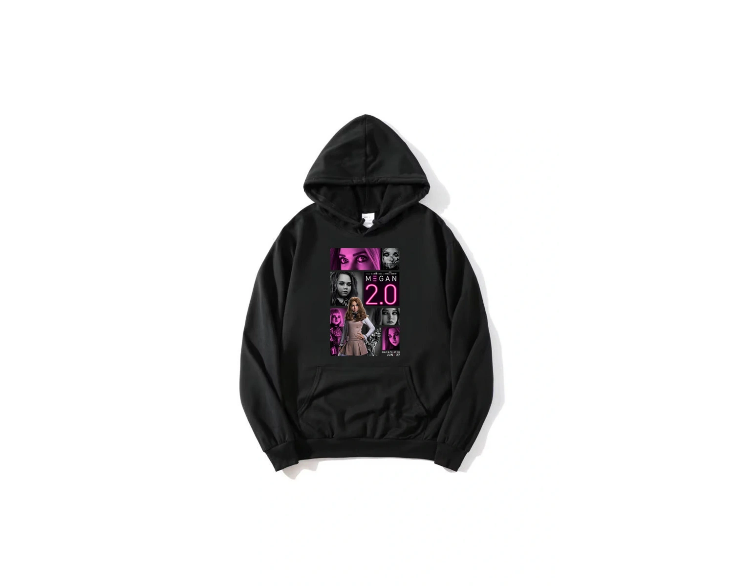 Beyaz M3GAN 2.0 Korku Filmi Grafik Moda uokak Şıklığ