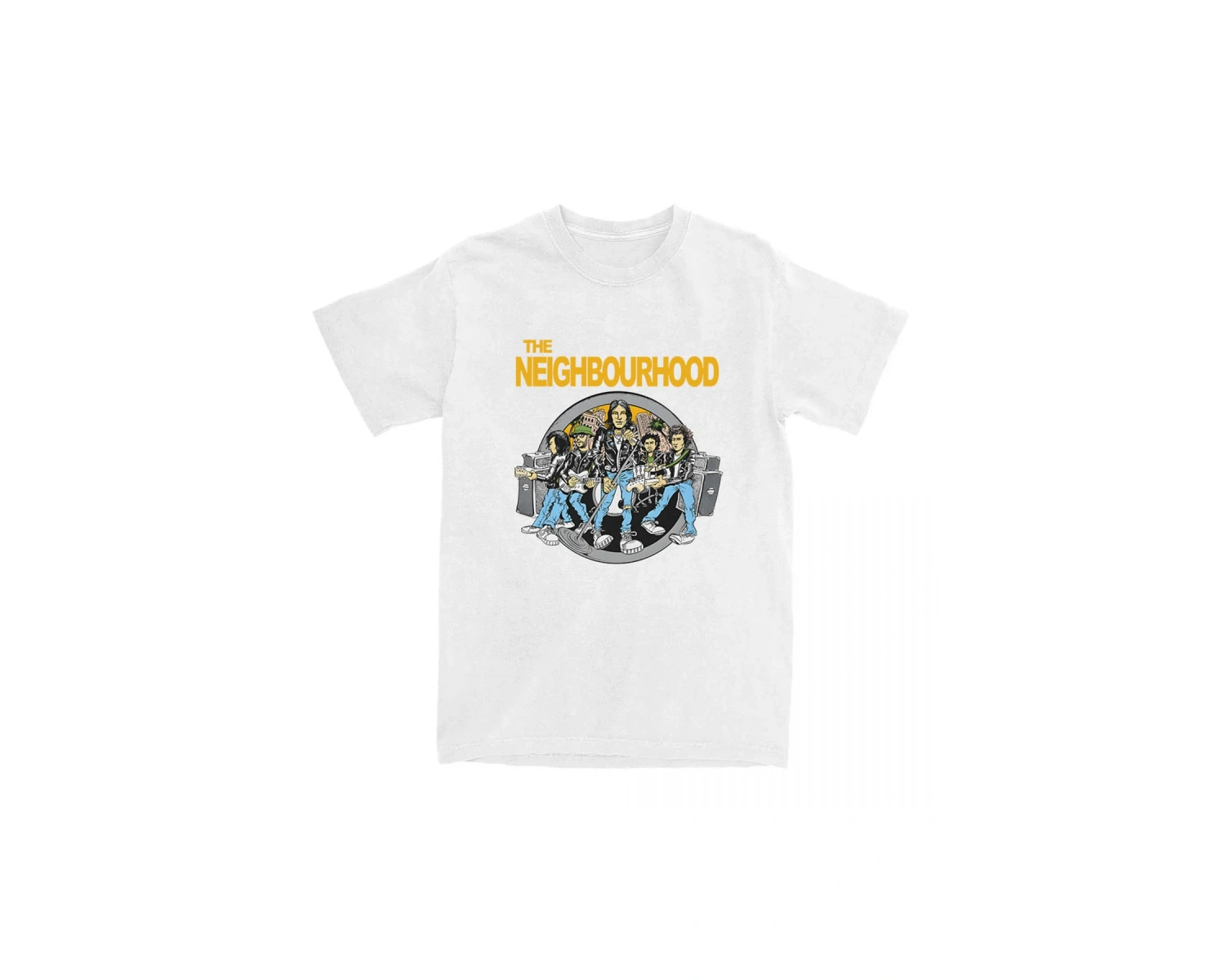 Beyaz Mahalle NBHD Bant baskılı li /Erkek leri Ropa Mujer Raha