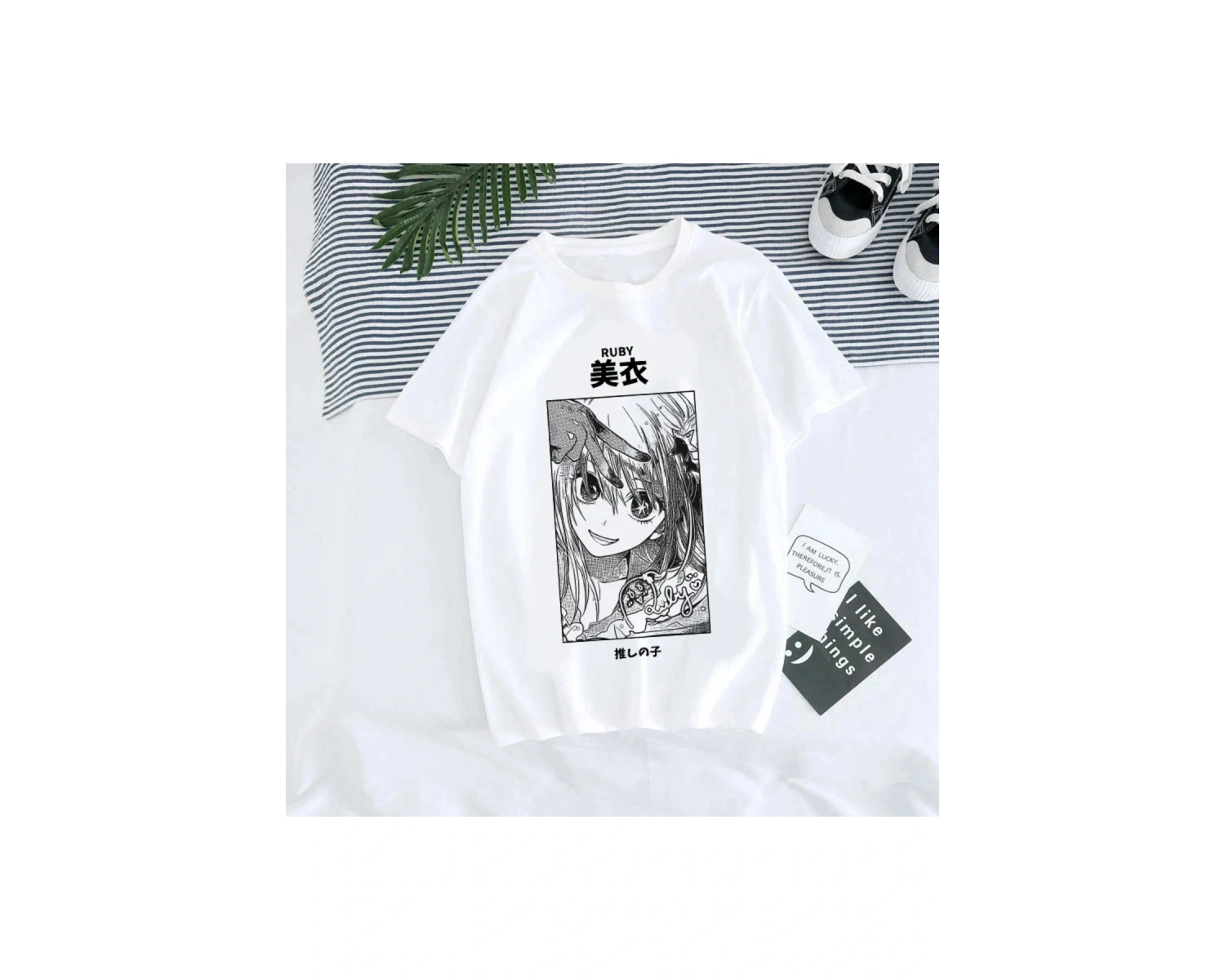 Beyaz Manga Anime Oshi No Ko Harajuku Ullzang Female Ai Ruby Akane Aquamarine