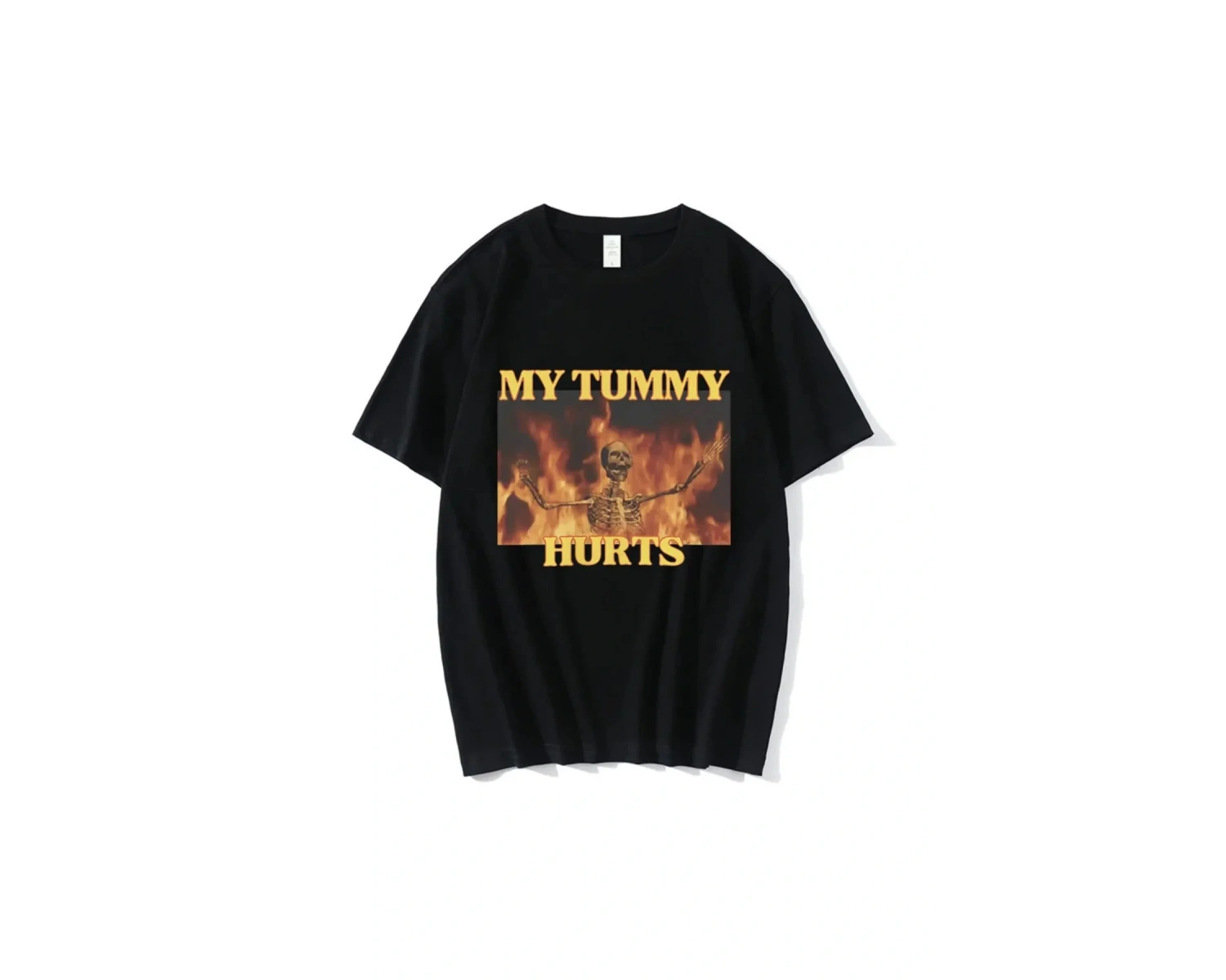 Beyaz Marka Tee Vintage Yaz Sokak Grafik