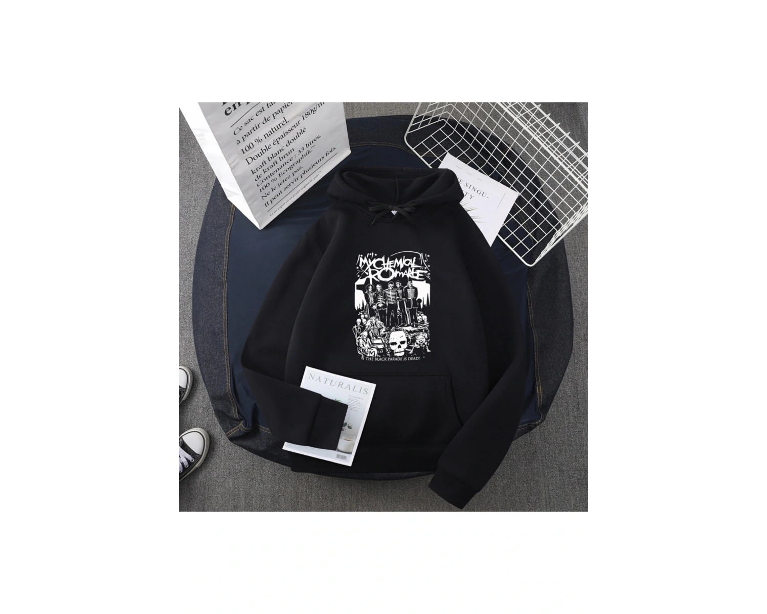 Beyaz Moda popüler tarzı benim kimyasal romantizm Mcr ölü