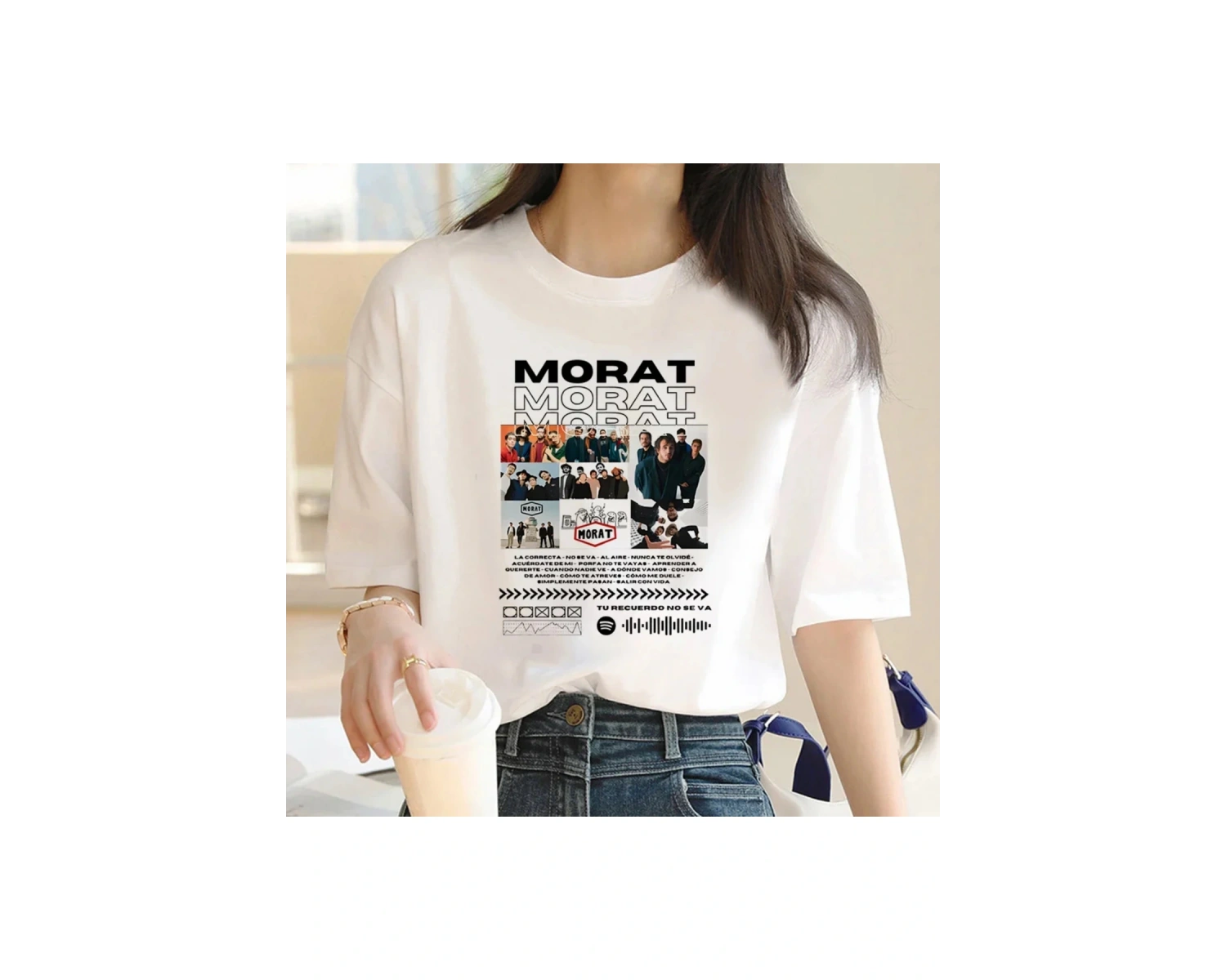 Beyaz Morat yaz tasarımcı Tshirt grafik komik Streetwear giysi kıyafetleri