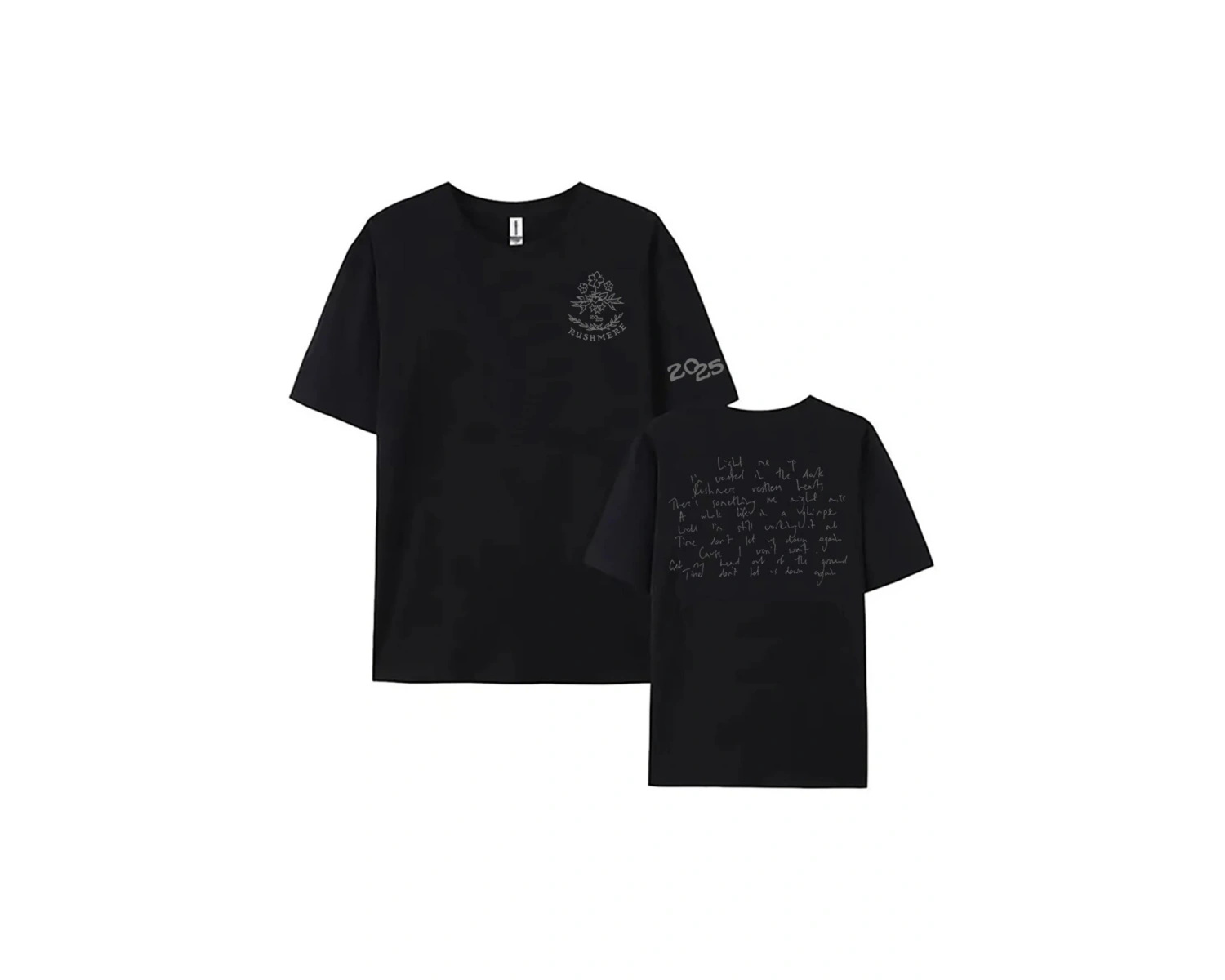 Beyaz Mumford & Sons RUSHMERE Albümü Yaz Yuvarlak Boyun Yumuşak leri