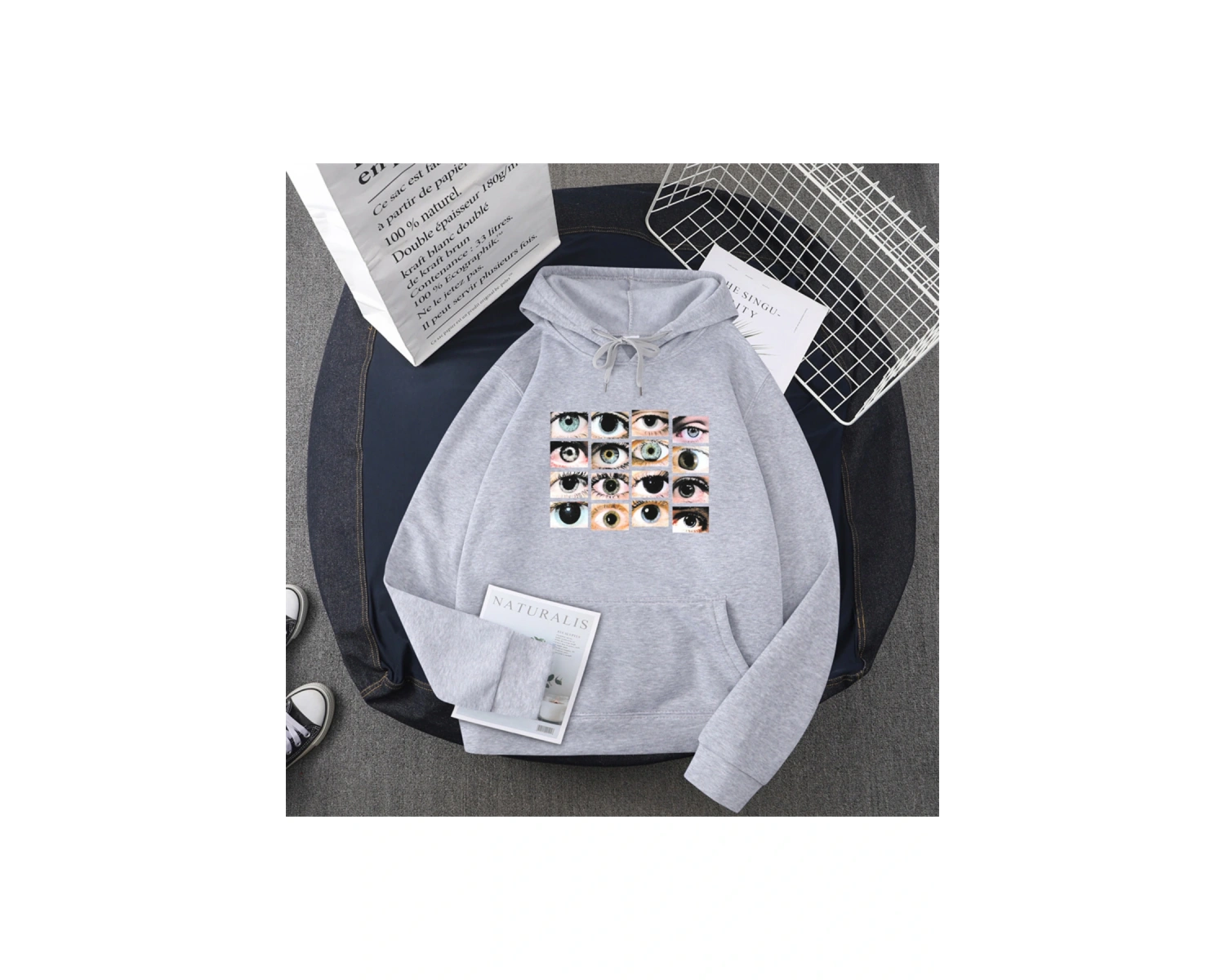 Beyaz Printautumn eyes