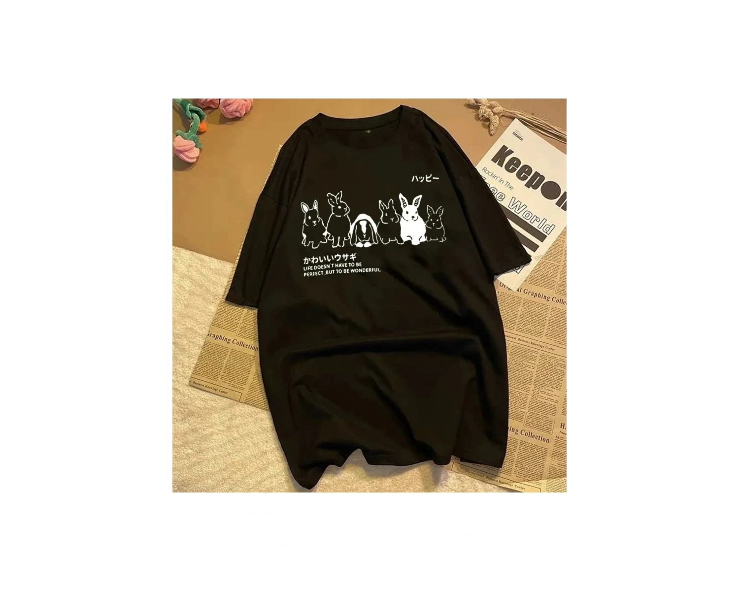 Beyaz Retro lar Yaz Hip-Hop Sokak Trendi anlar bol M