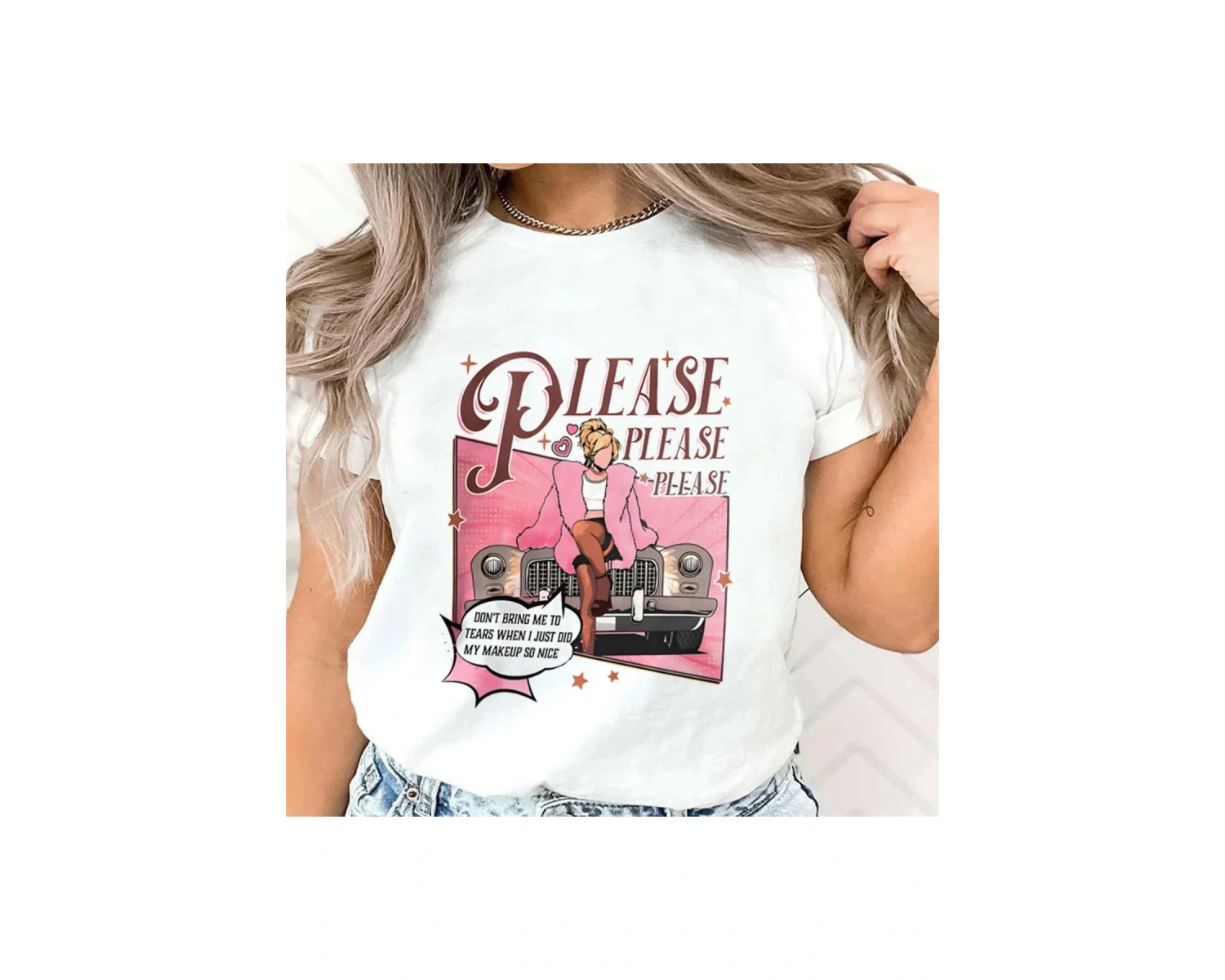 Beyaz Sabrina Marangoz Estetik Streetweed Grunge Kawaii Üniversitesi Hip Hop Tshirt A