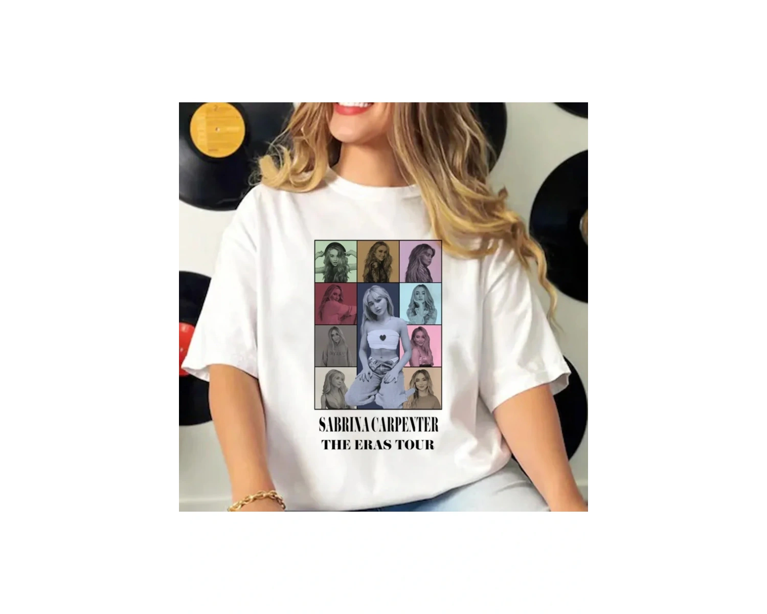 Beyaz Sabrina Marangoz Üst Harajuku Manga 2000ler i Estetik