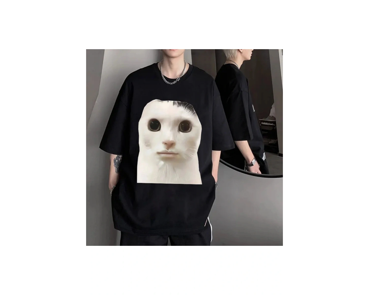 Beyaz Şarkıcı Natanael Cano Amor Tumbado Pembe CT Tembellik Baskı Hip Hop Büyük