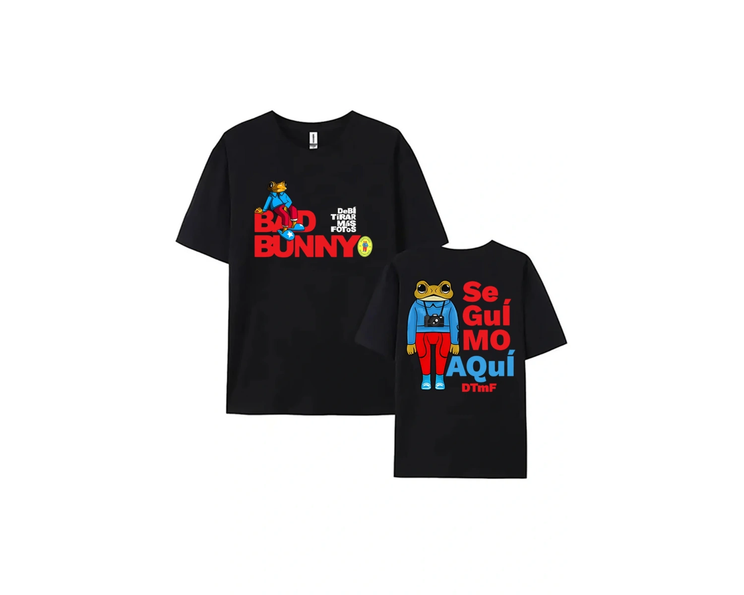 Beyaz Se Guí Mo AQuí DTMF baskılı Debí Tirar Más Fotoğraflar Bad Bunny