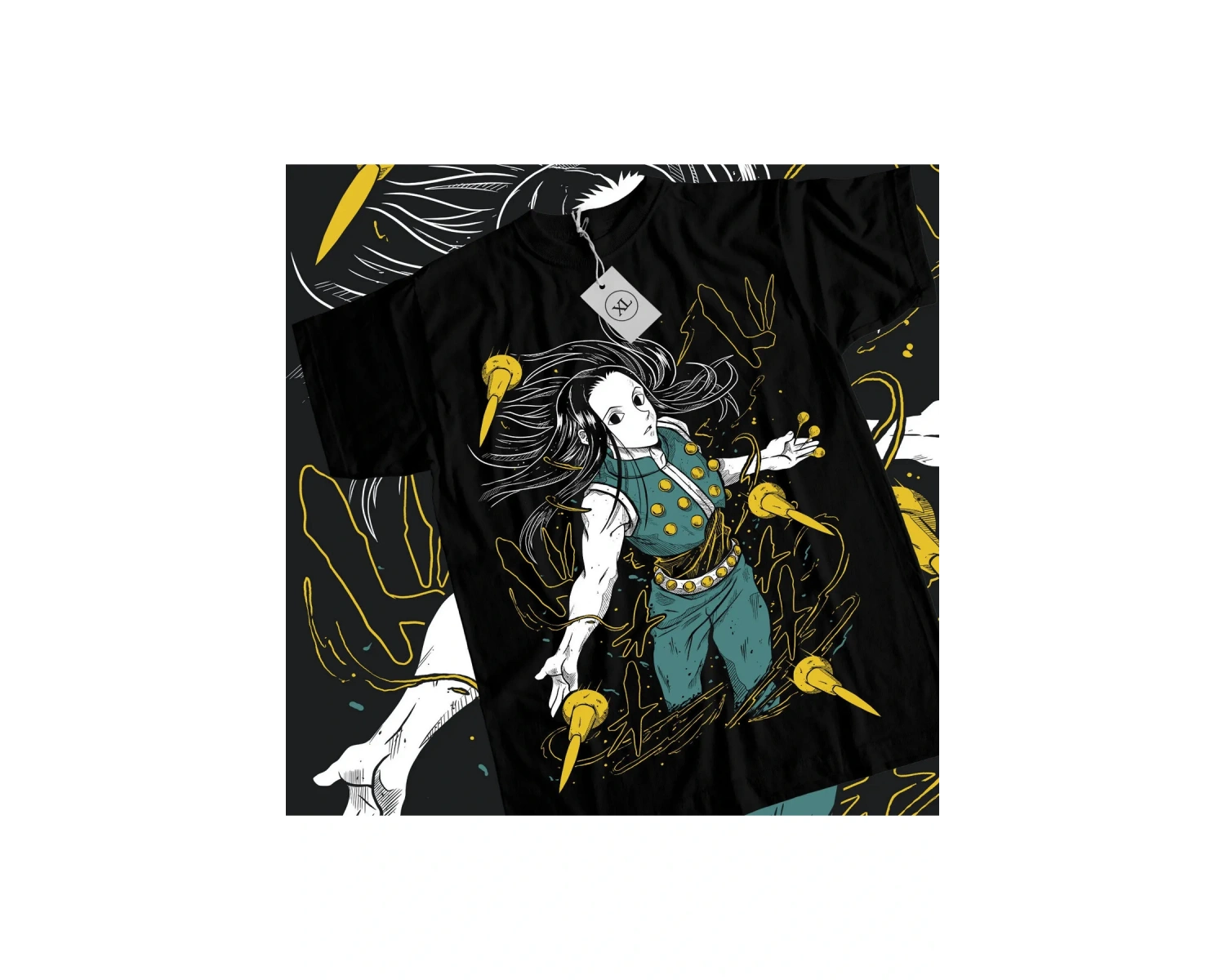 Beyaz Senninha Ayrton Senna Karikatür Aksesuarları Komik Grafik Baskı Elbi