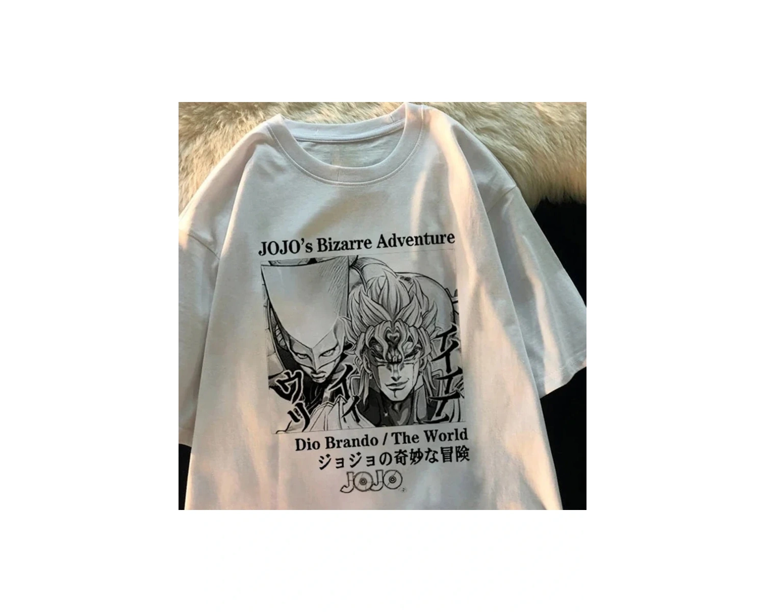 Beyaz Sokak Gevşek Harajuku Punk Grafik Vintage Yaz S