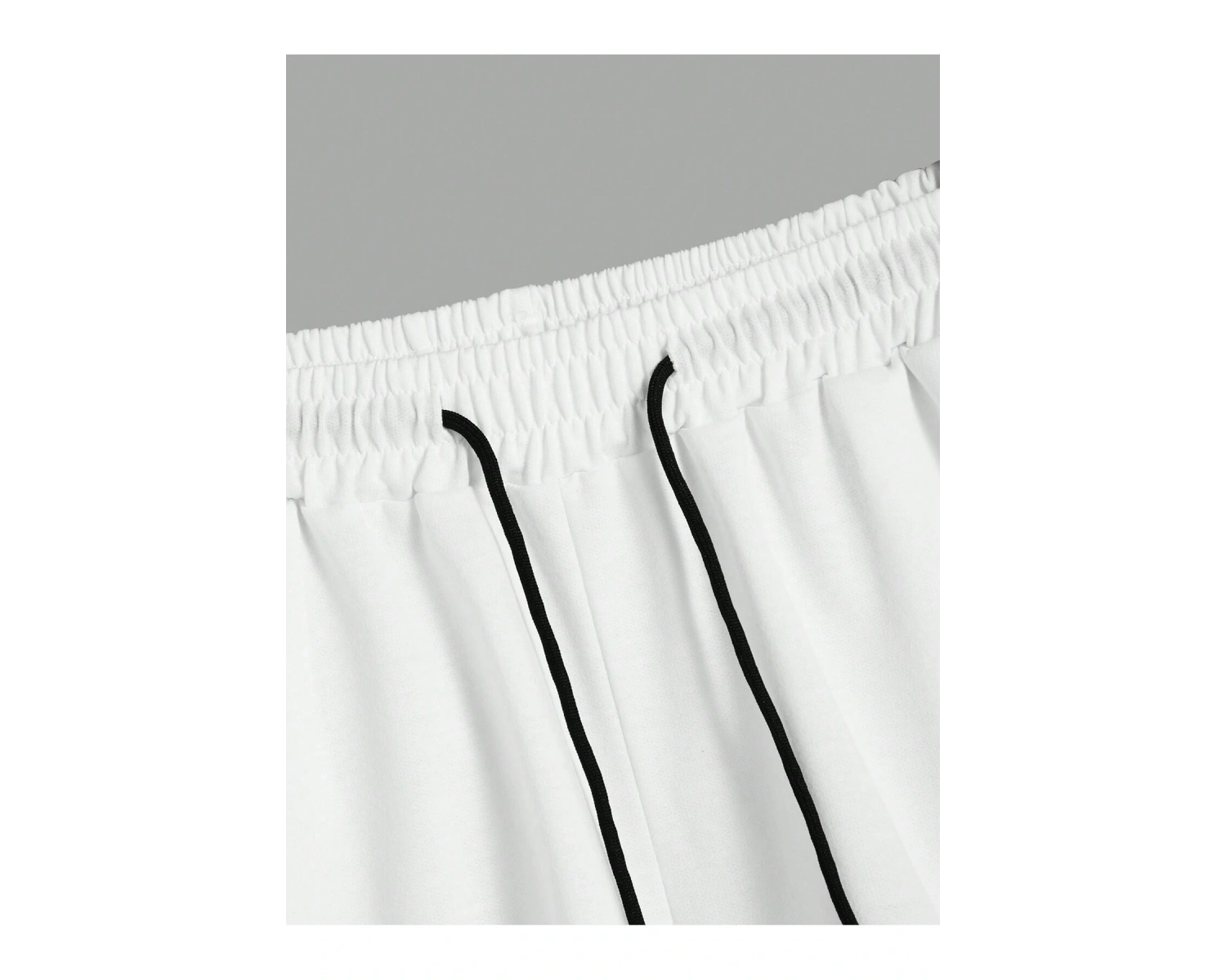 Beyaz Şort KOD Trend EMRG Erkek Ejderha Baskılı