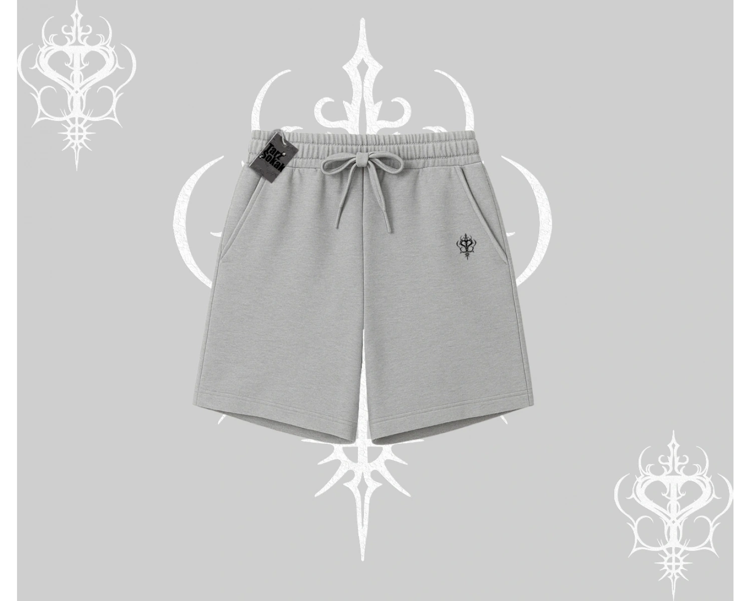 Beyaz Şort Özel logolu