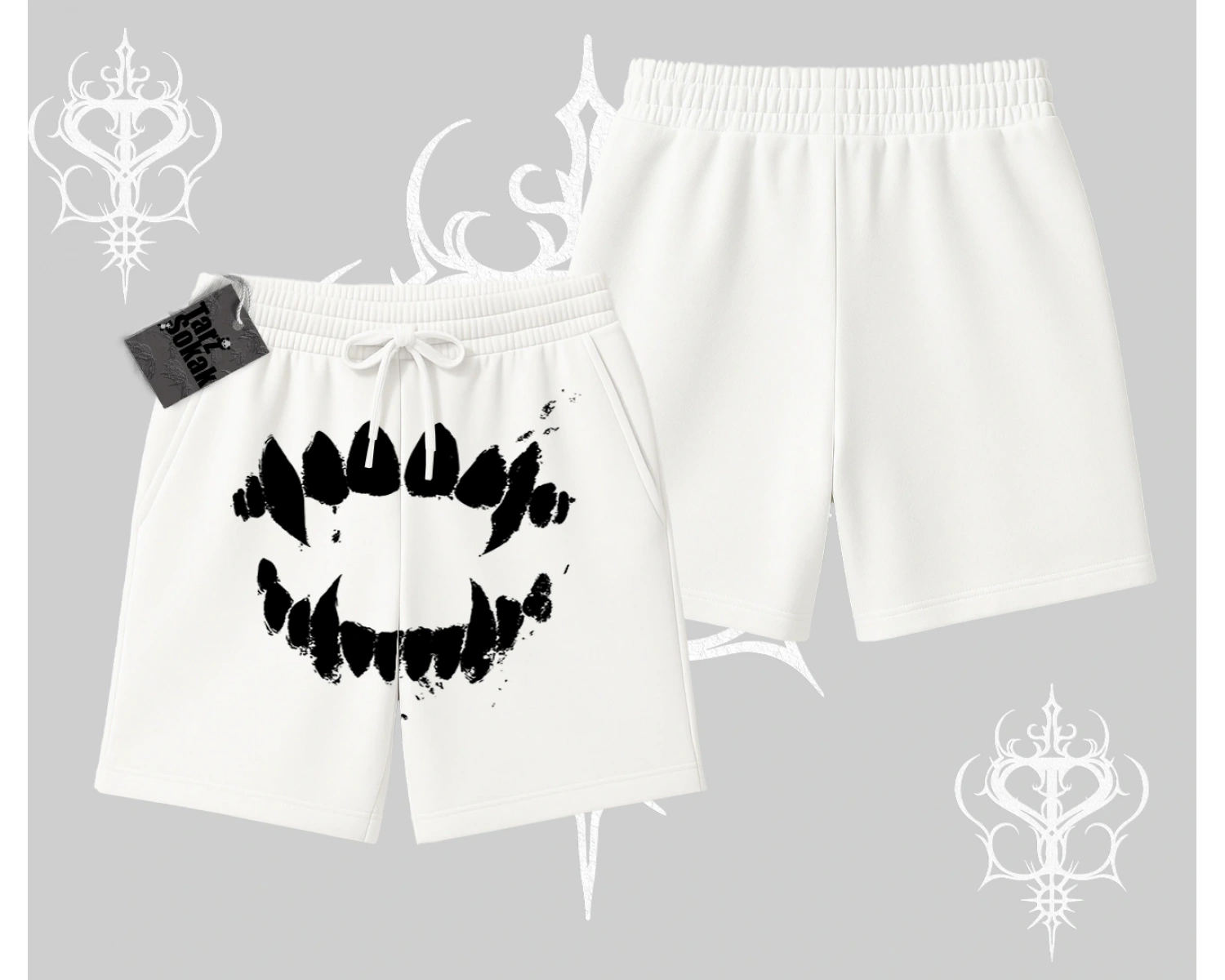 Beyaz Şort Vampir Dış