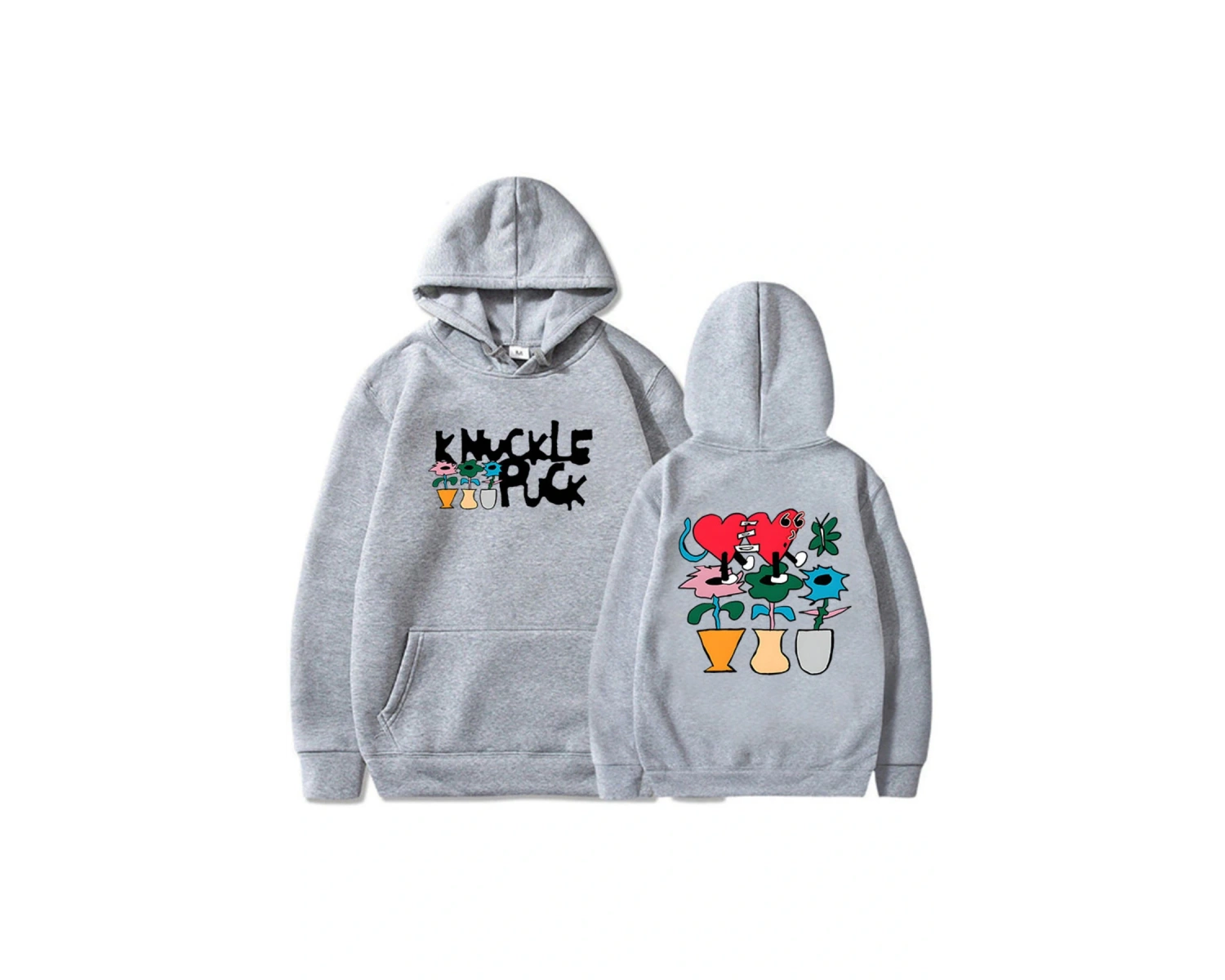 Beyaz Streetweed Knuckle Puck Rock Grubu Roupas Femininas