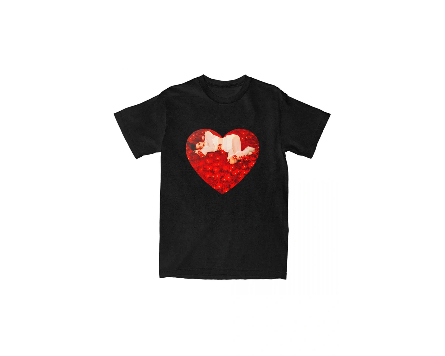 Beyaz Tees Jennie Ruby 1st Studio Albümü Yaz Yuvarlak Boyun Yumuşak