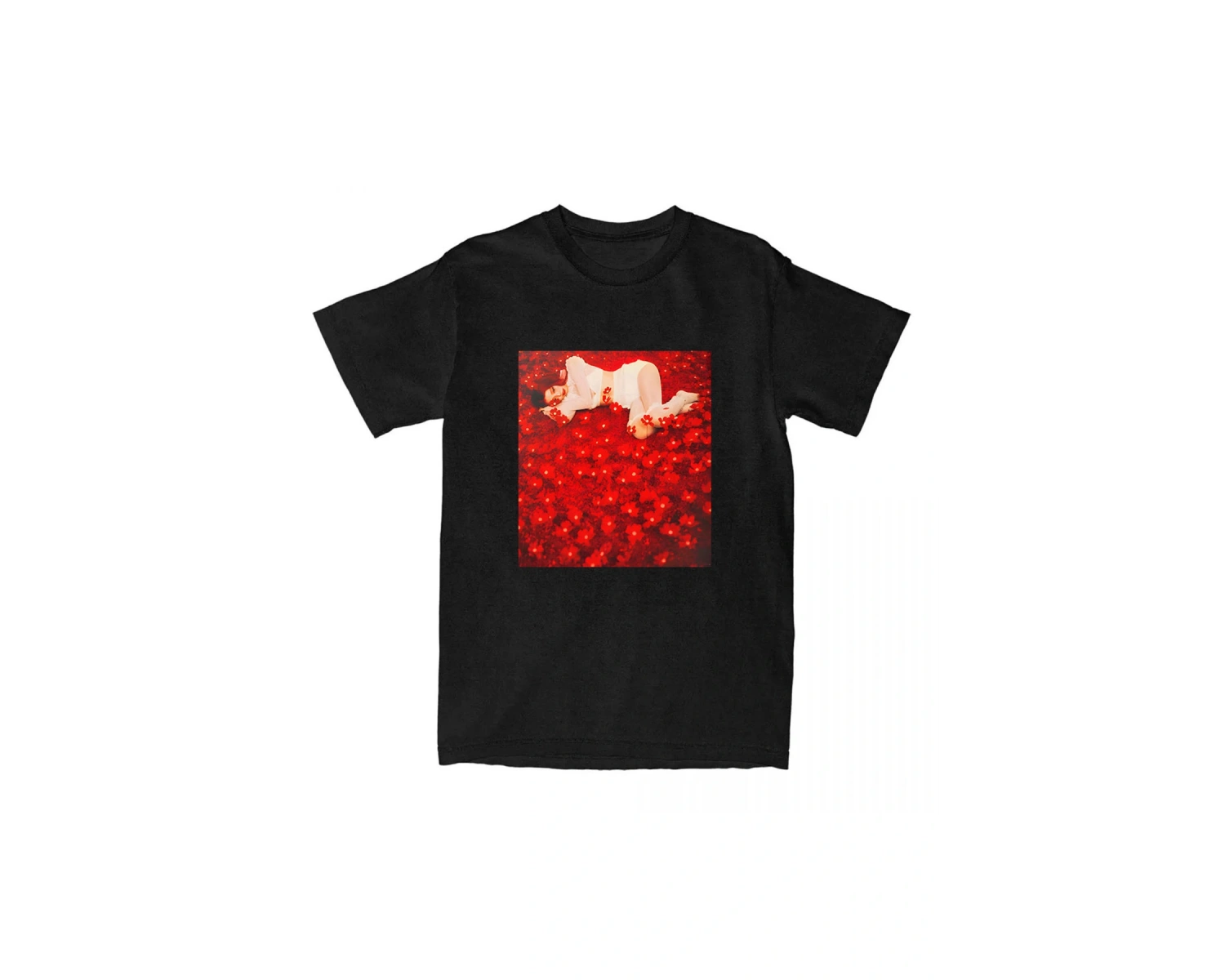 Beyaz Tees Jennie Ruby 1st Studio Albümü Yaz Yuvarlak Boyun Yumuşak