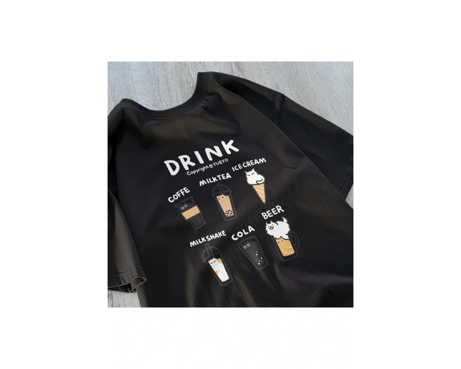 Beyaz Tembel İnsanlara Nefret Etmeyi Durdurun Yavru Kedi Vintage Hayvan Atasözü