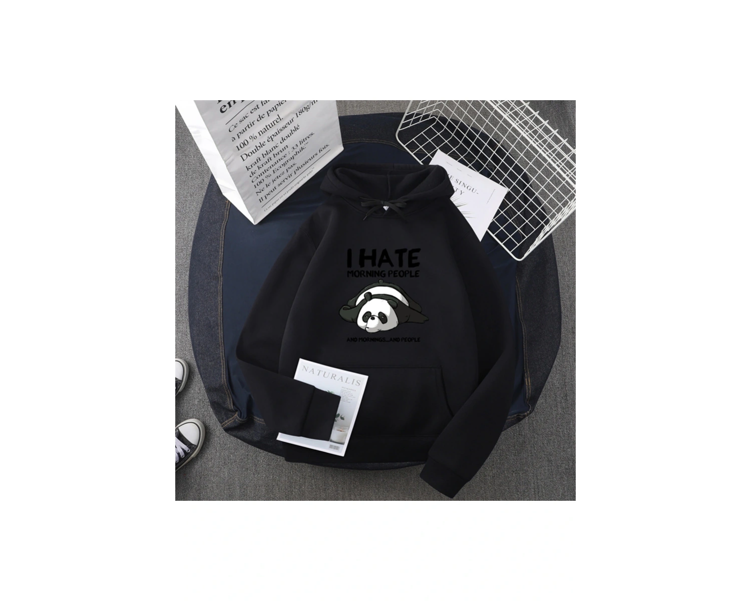 Beyaz Tembel Panda nefret sabah