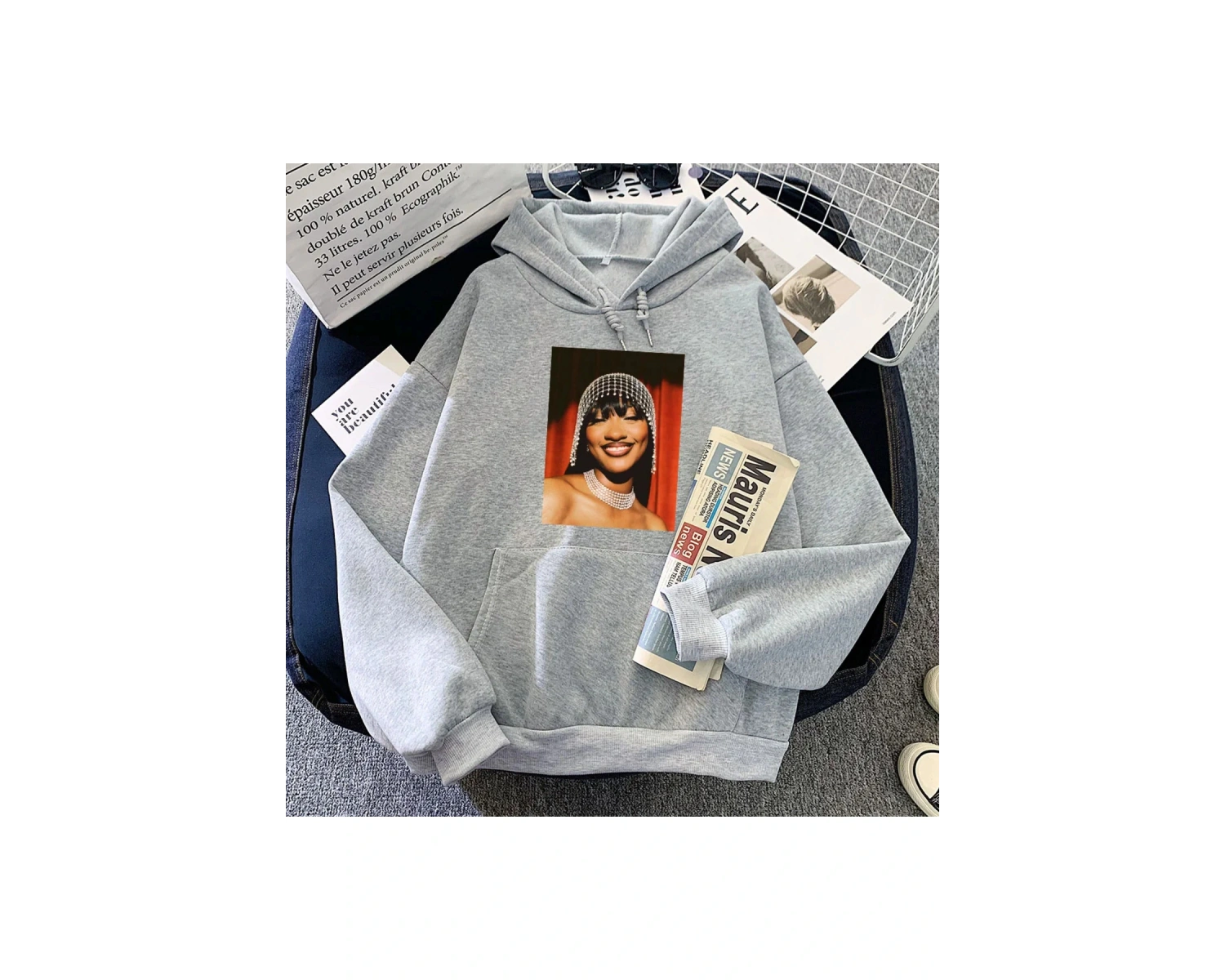 Beyaz Temss doğan vahşi tur Hoodies Hoodies deras Para Mujer u