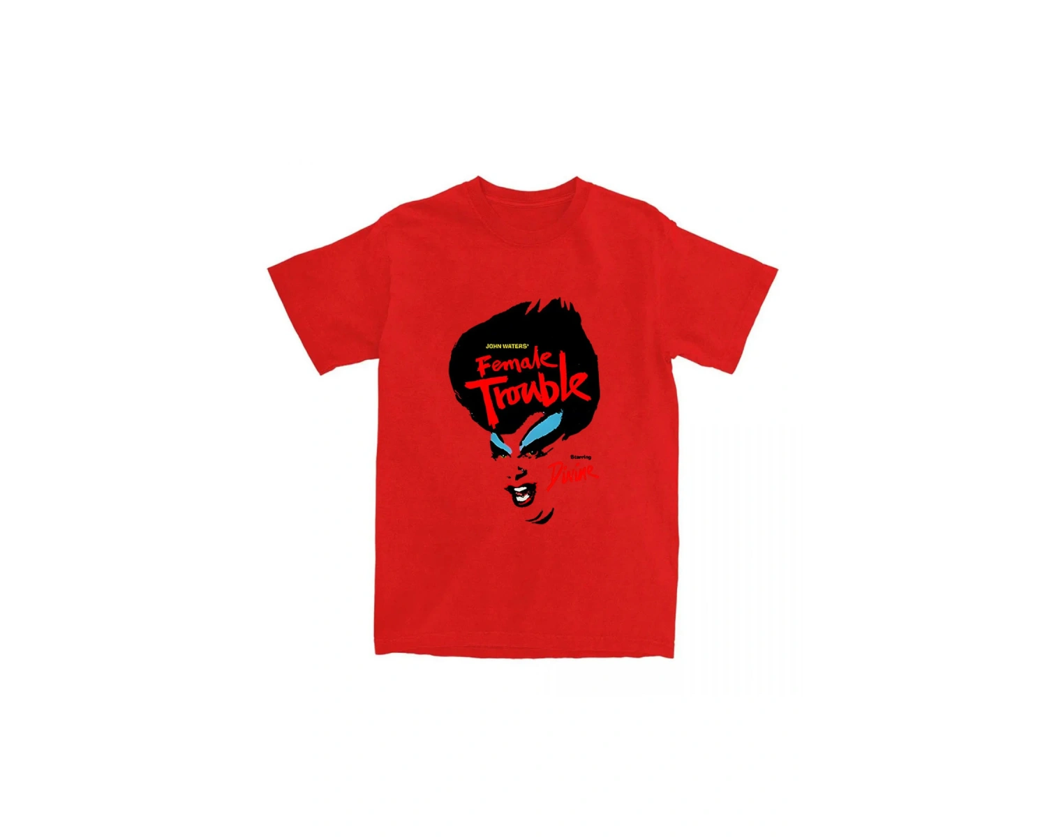 Beyaz The Musical Female Trouble Short Sleeve Cotton Round Neck Co