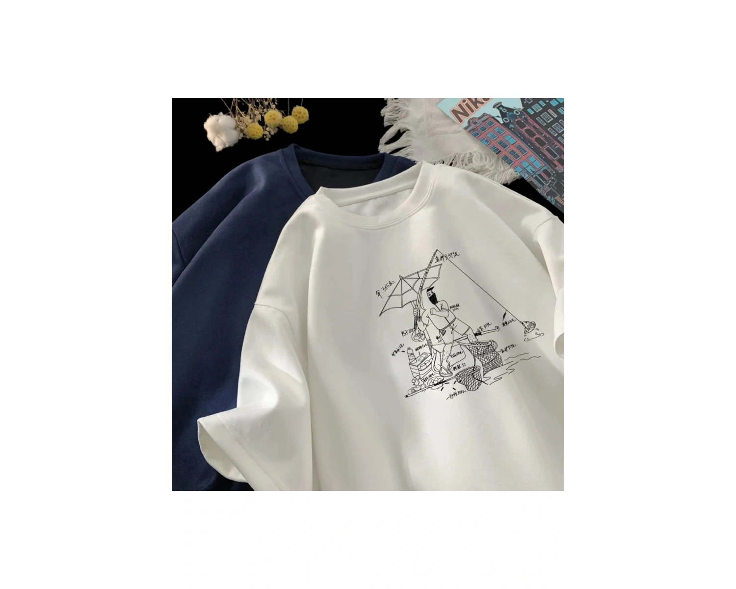 Beyaz Tutter Duygu Güçlü Bugün Anxious Tutter Tshirt Komik Fare Grafik