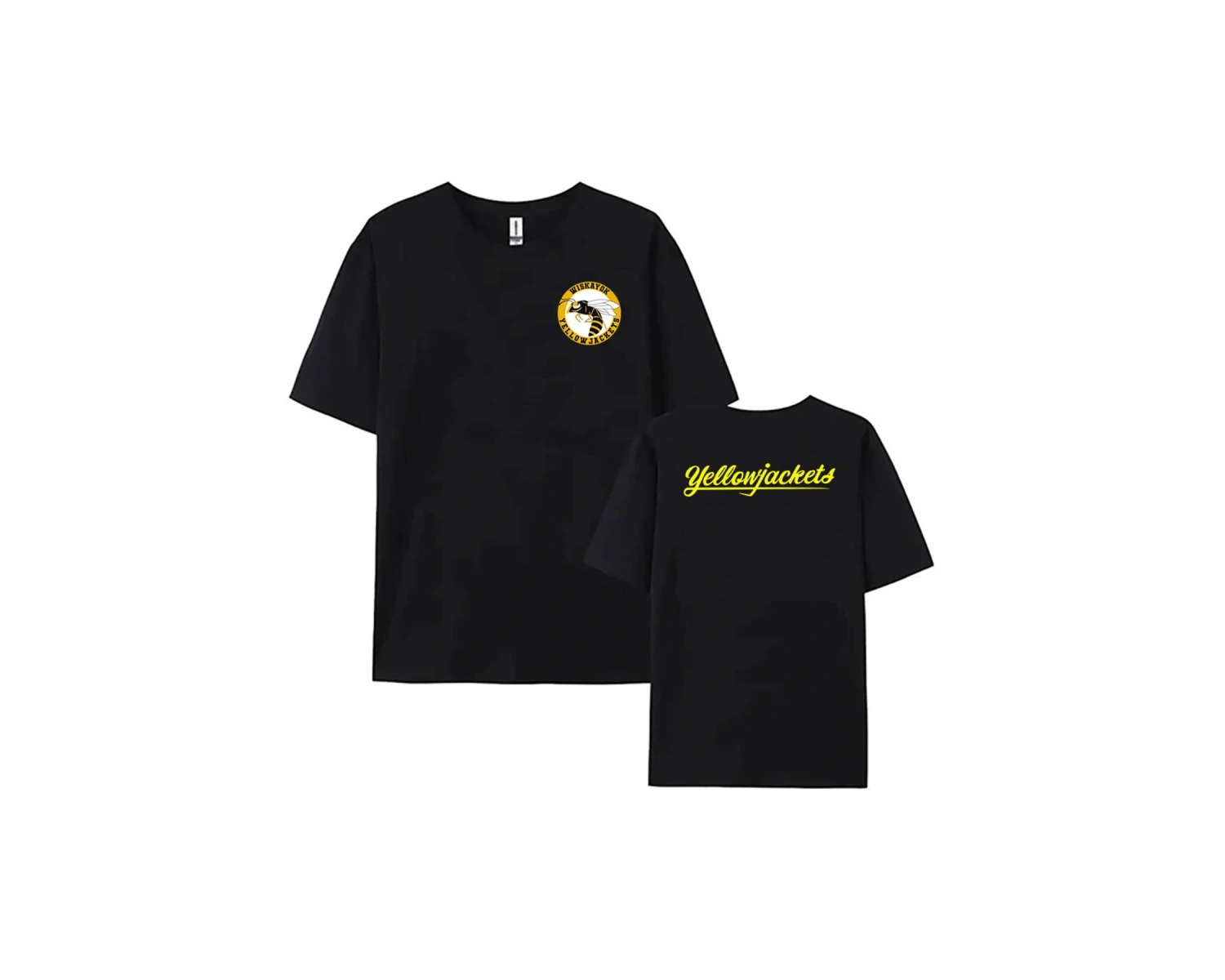 Beyaz TV Dizisi Yellowjackets Sezon 3 baskılı li O-Boyun leri