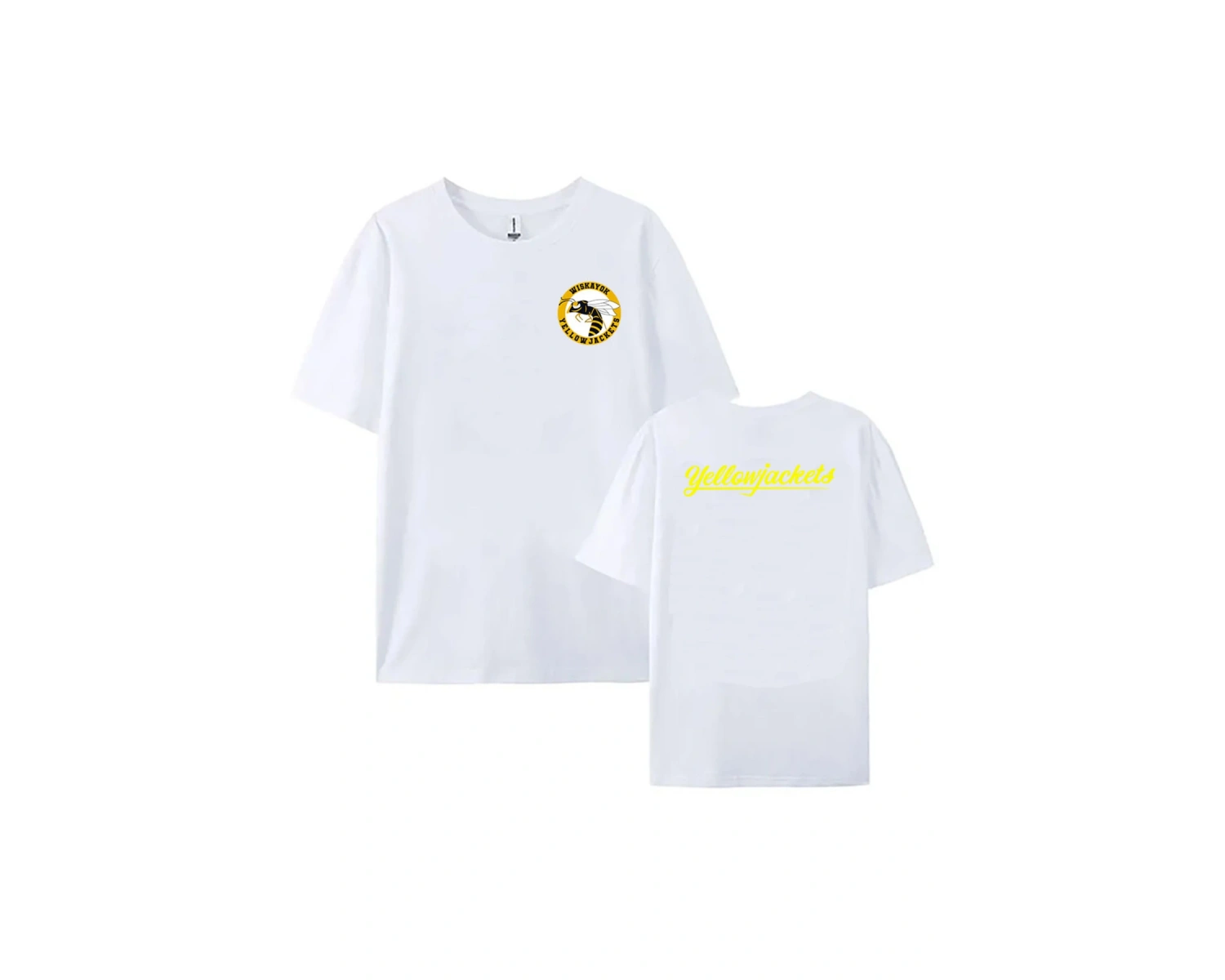 Beyaz TV Dizisi Yellowjackets Sezon 3 baskılı li O-Boyun leri