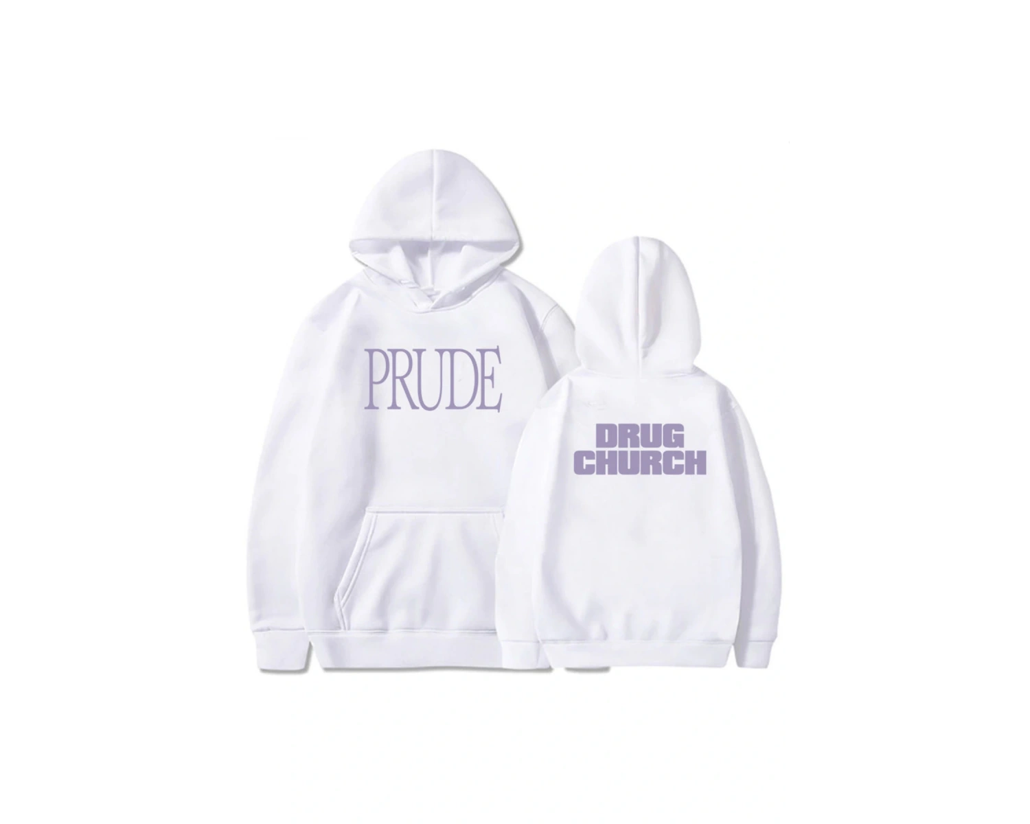 Beyaz Unisex Baskı giysi ilaç kilise Prude Moletom lar komik graf