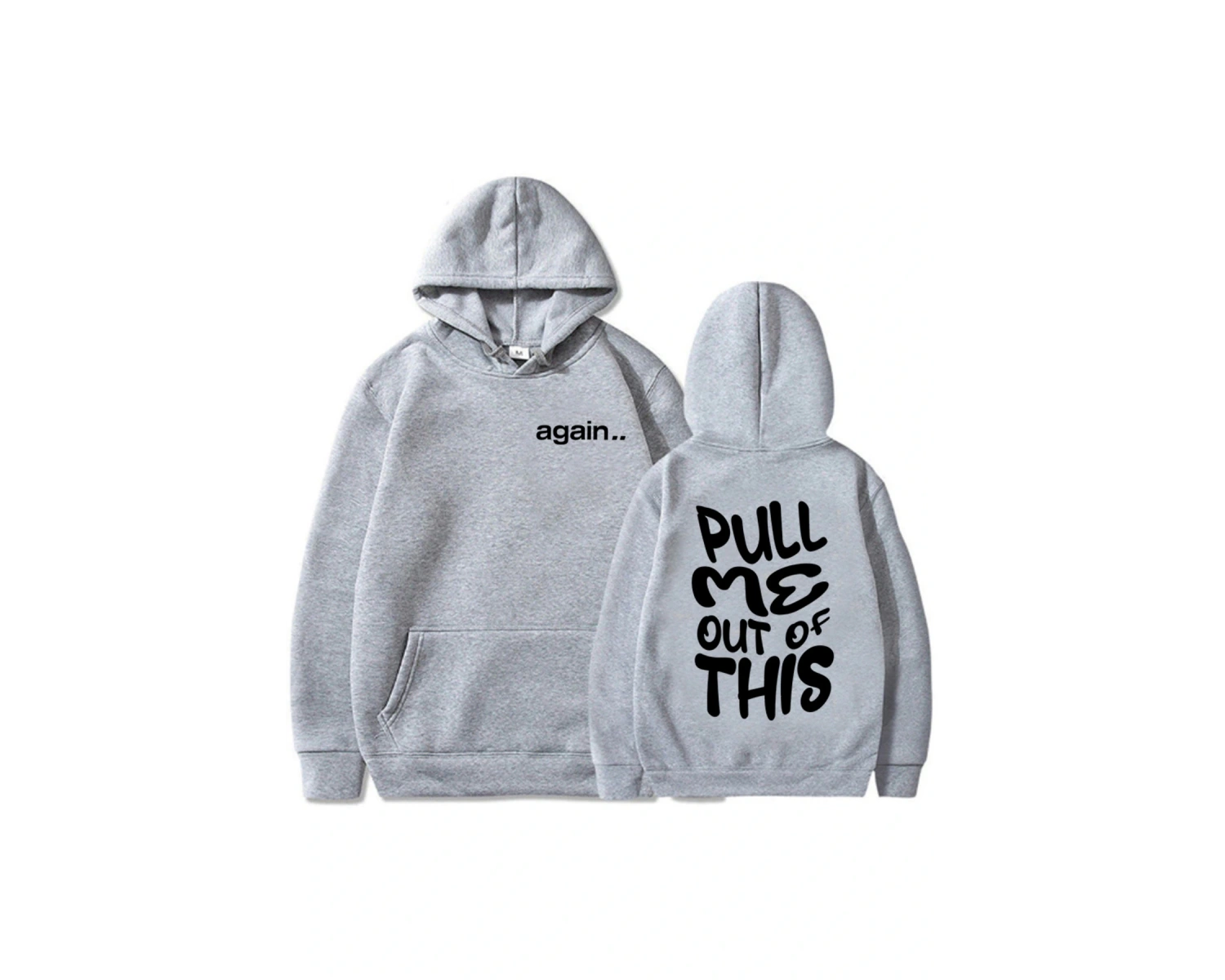 Beyaz Unisex Bu Fred tekrar beni çekin Ropa dera sonbahar kapüşonlu Sweatshirt Ro