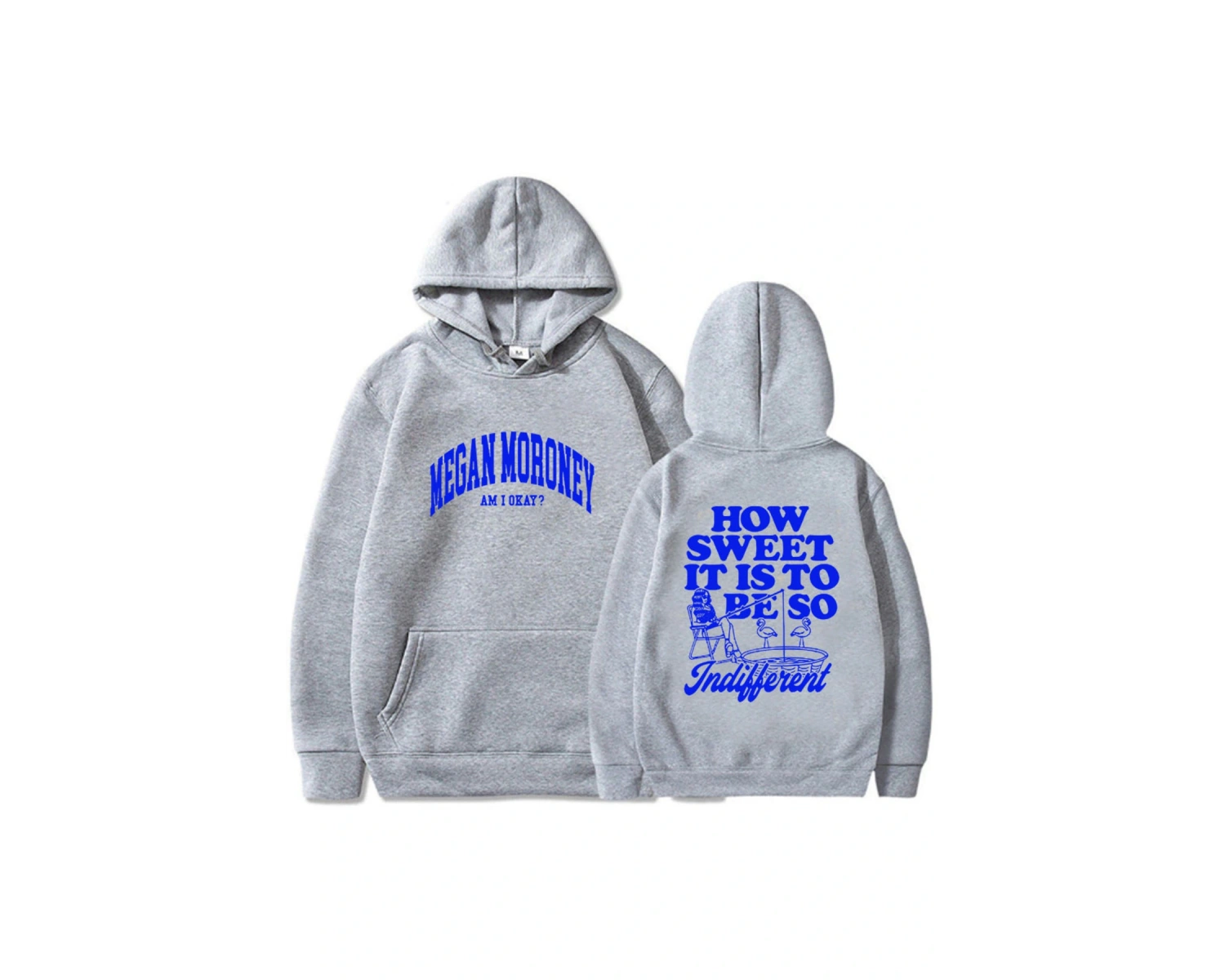 Beyaz Unisex Bu yüzden Megan Moroney olmak ne kadar tatlı ben tamam baskı Hombre deras Hom