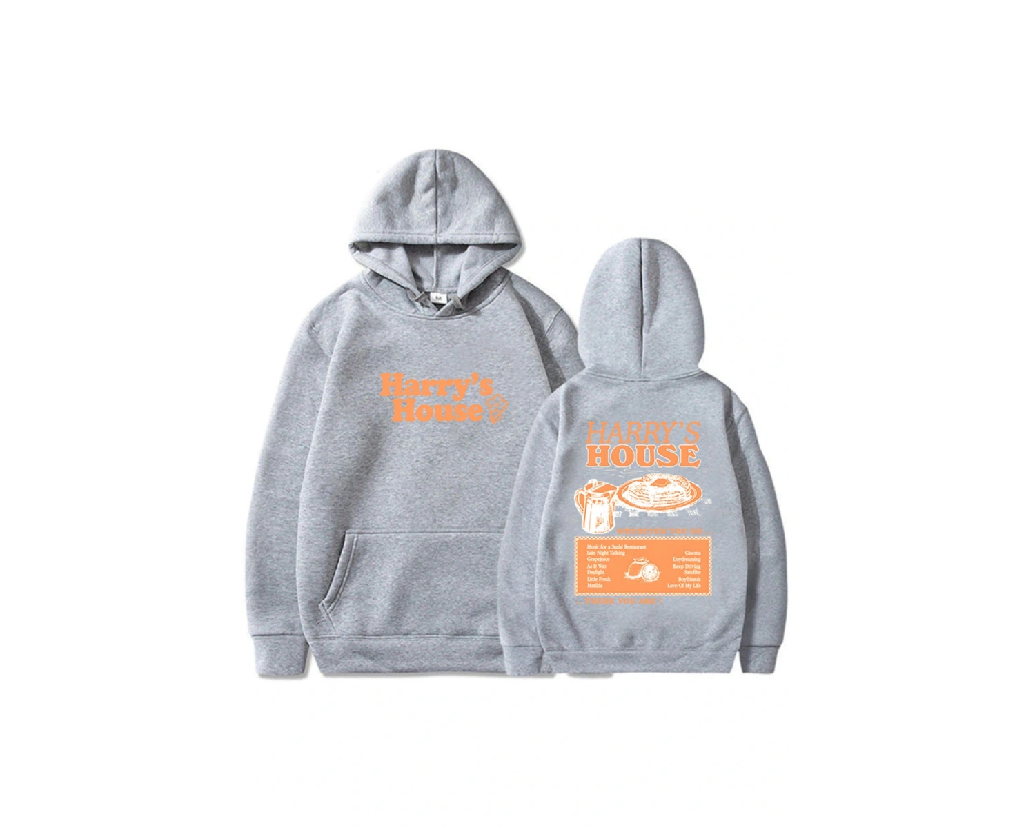 Beyaz Unisex Harrys House Love on Tour Hoody ErkekEstetik Retro Mangakomik Grafik B