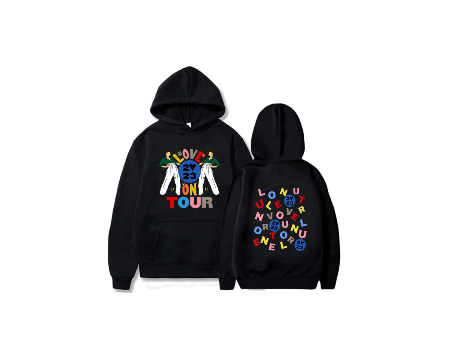 Beyaz Unisex Harrys House Love on Tour Hoody ErkekGrafik Vintage Yaygın Hoodie Yaratıcı Estet