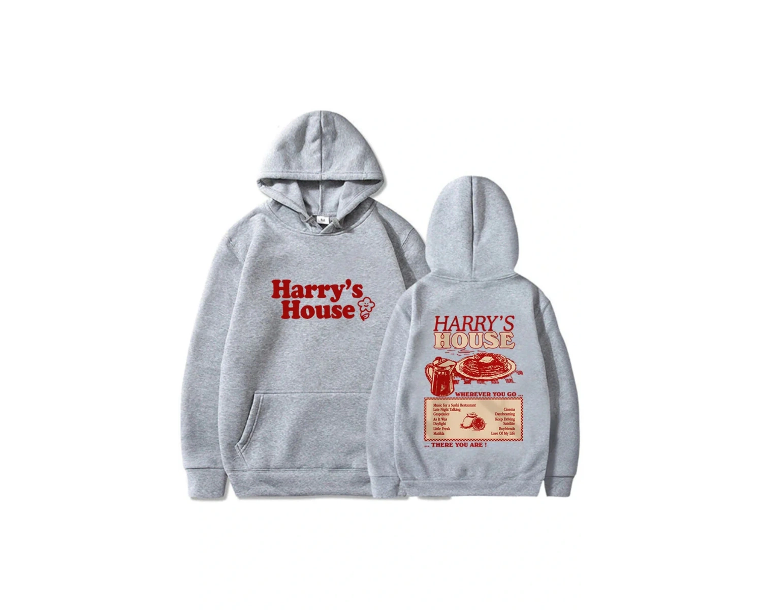 Beyaz Unisex Harrys House Love on Tour Hoody Sonbahar Güzel Estetik Hoodie Retro
