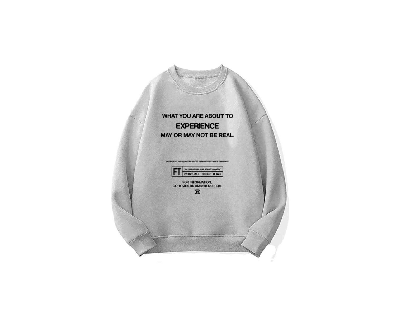 Beyaz Unisex Justin Timberlake yuvarlak boyun Hombre deras Hombreüz Stre