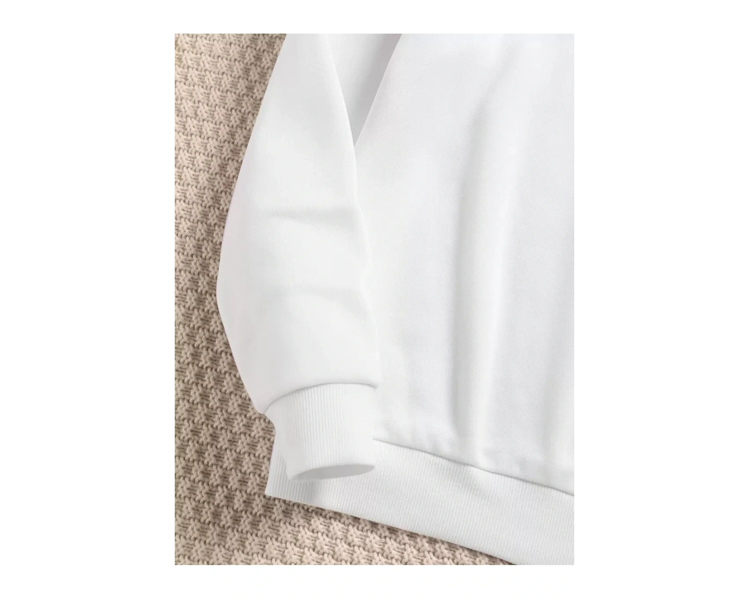 Beyaz Unisex Kapşonlu Pullovers pa kayaRumba Duo kıyafetleri rahat moda g