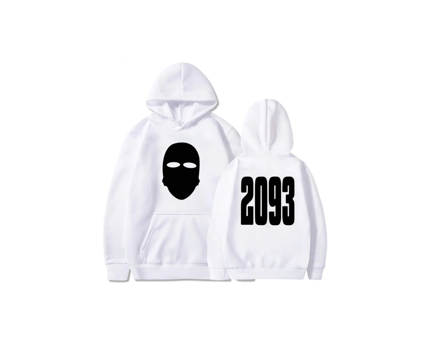 Beyaz Unisex Moda ağır zihinsel 2093 Yeat Hip Hop Streetwear caderas Con Capucha sıcak