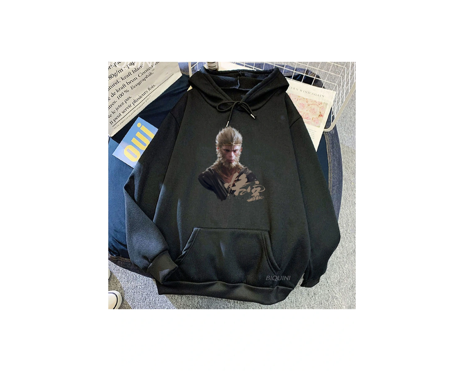 Beyaz Unisex Sıcak oyun siyah efsane Wukongg rahat Chinese deras çin mitolo