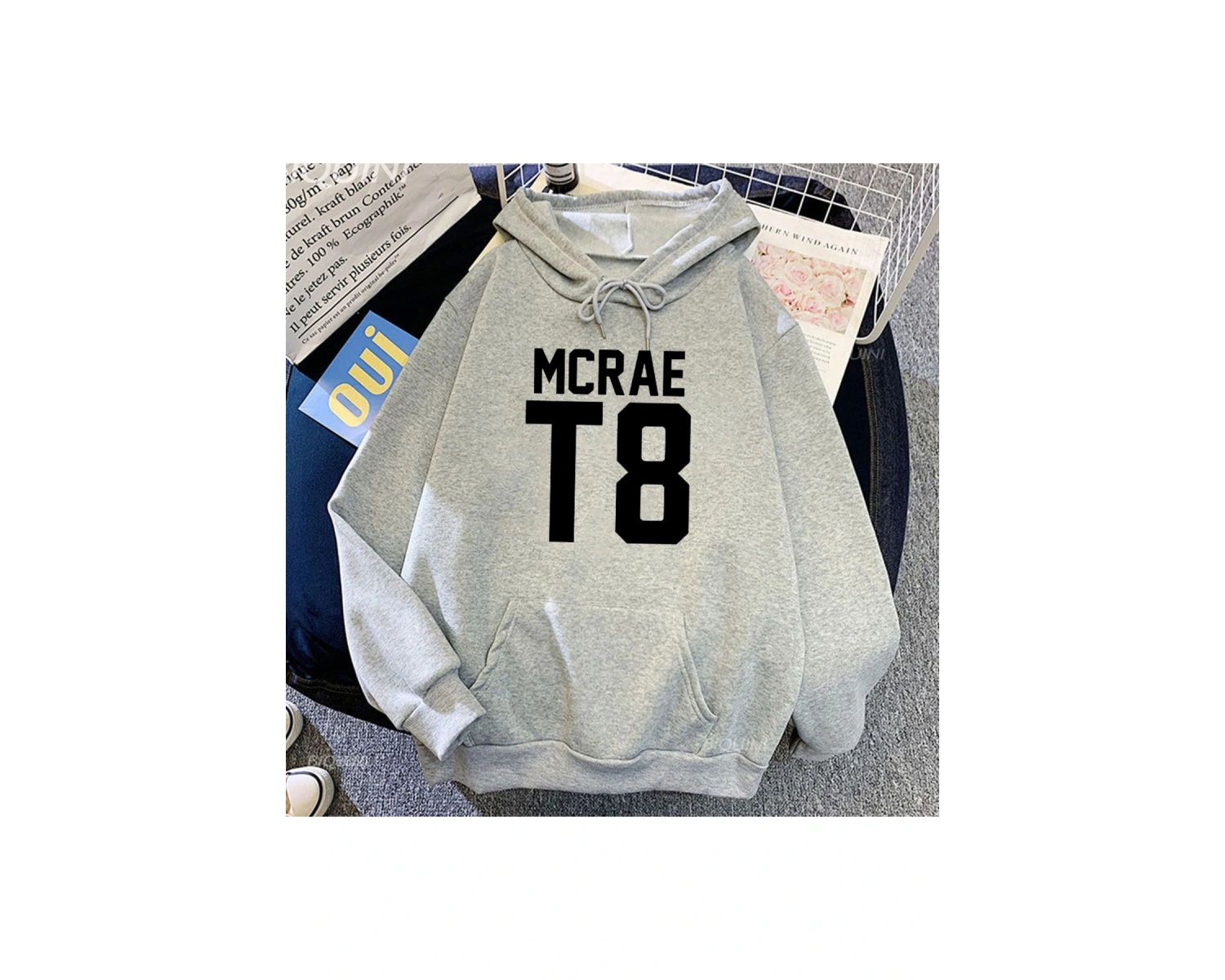 Beyaz Unisex Streetwear tamam ben tamam Tate McRae T8 düşünüyorum sonra dünya turu kaz