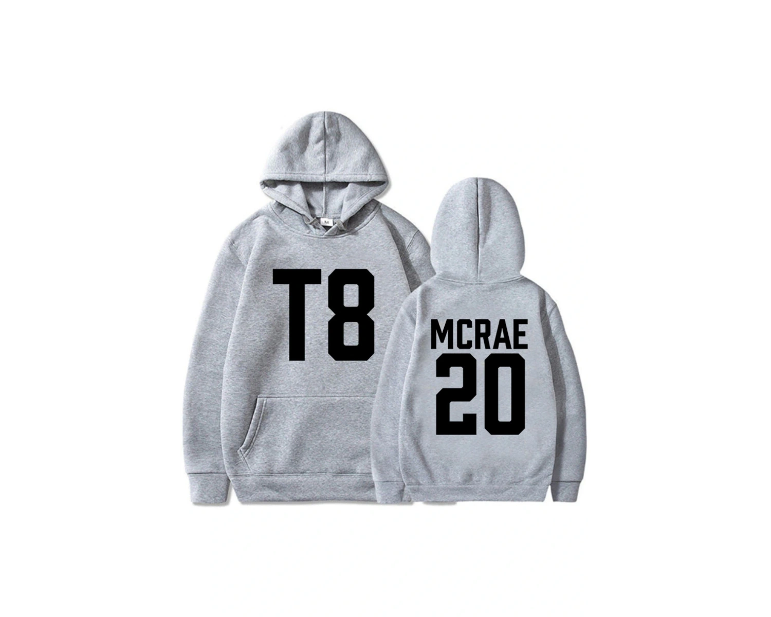 Beyaz Unisex T8 tamam ben tamam Tate McRae 20 şarkıcı grafik baskı kapşonluse