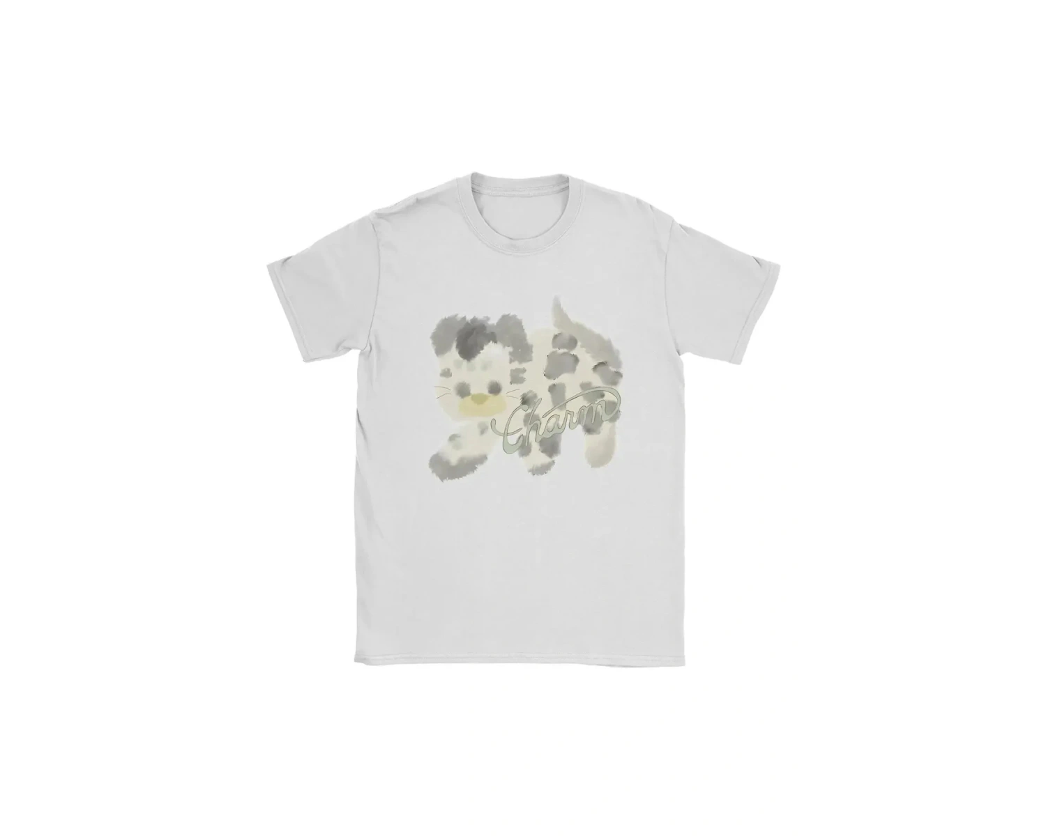 Beyaz Vintage Clairo Charm Kedi Yeni Albümler için Te