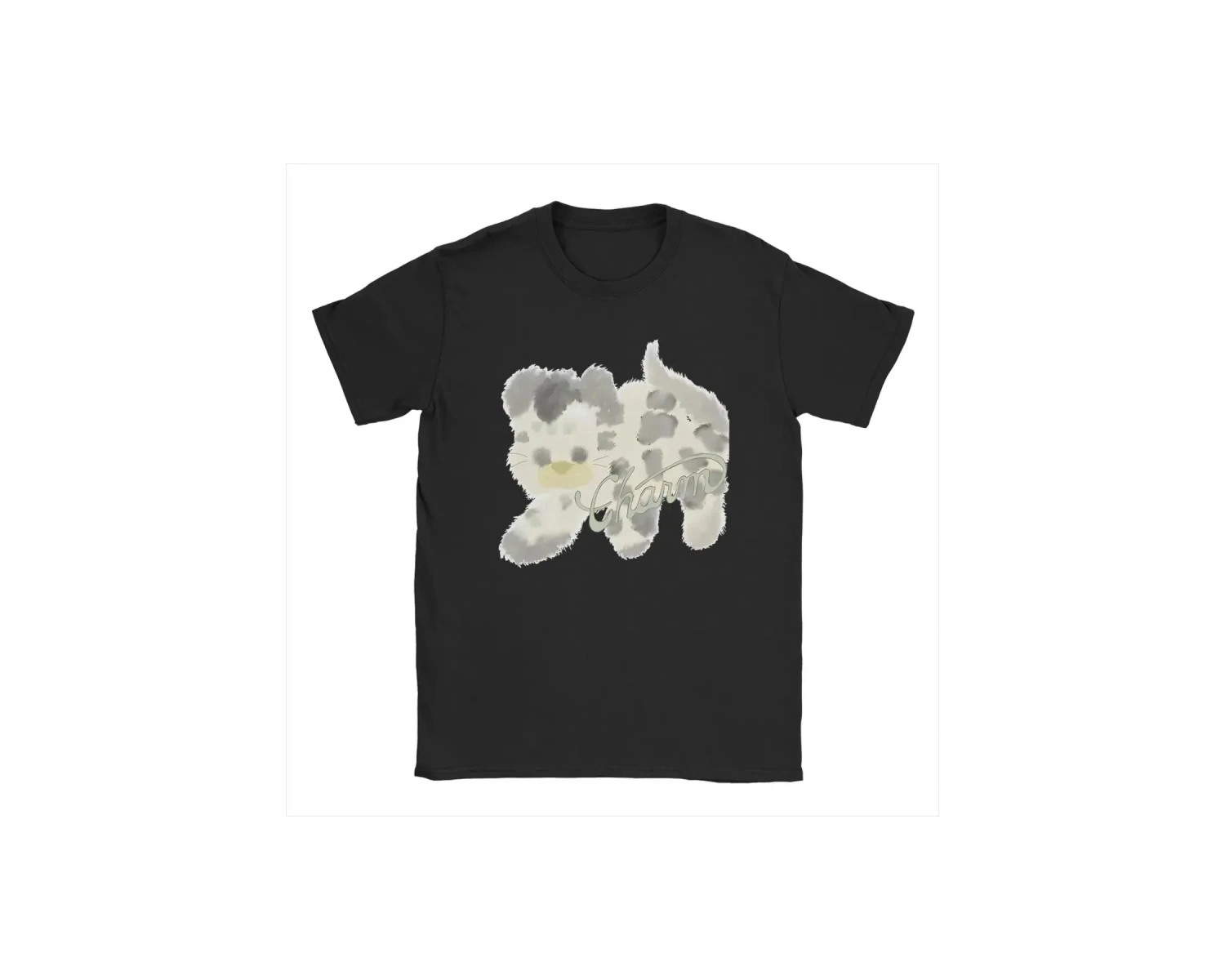 Beyaz Vintage Clairo Charm Kedi Yeni Albümler için Te