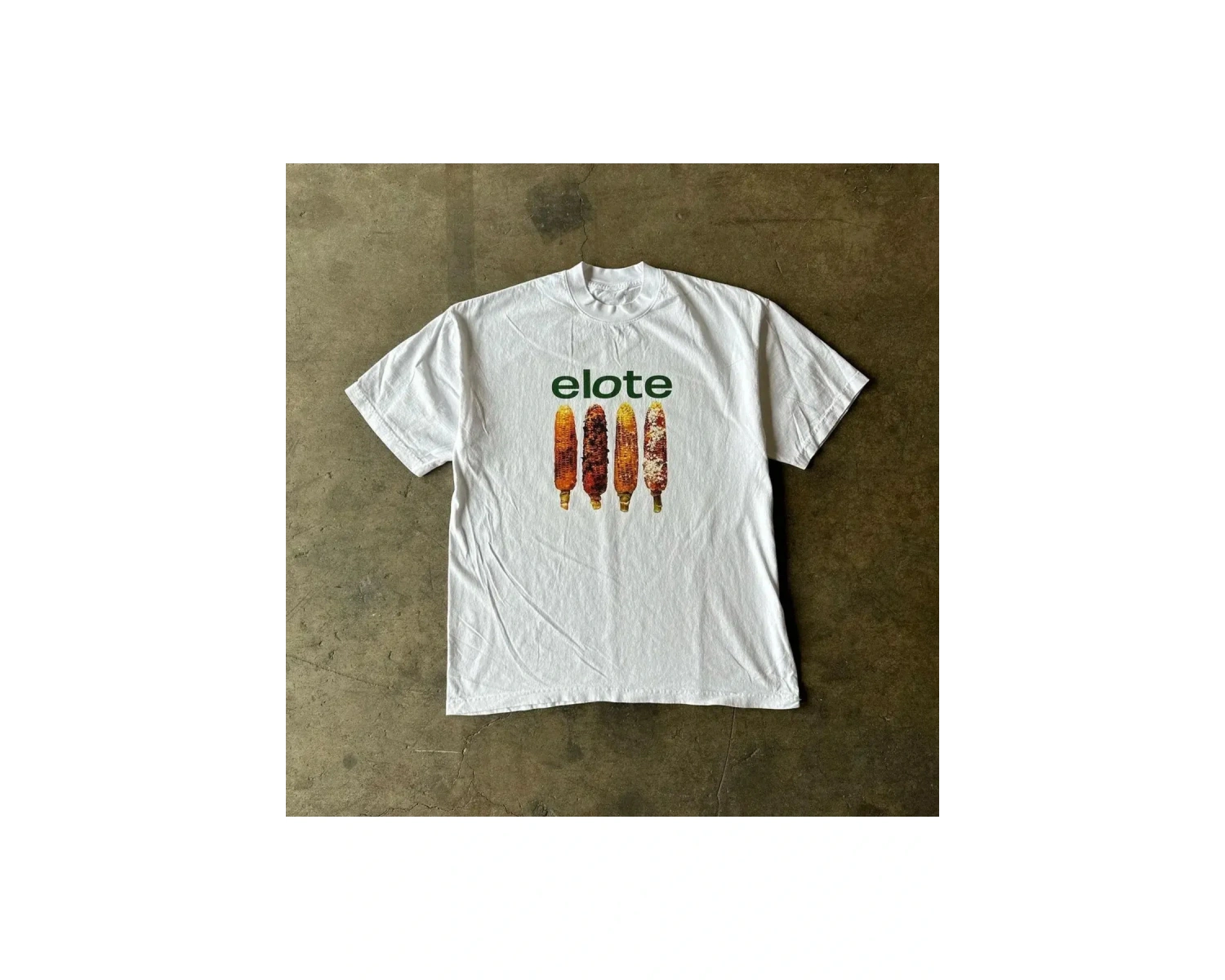 Beyaz Yaz Ağır Retro İngilizce Harfler Baskılı Yuvarlak Boyun Spor Sokak Y