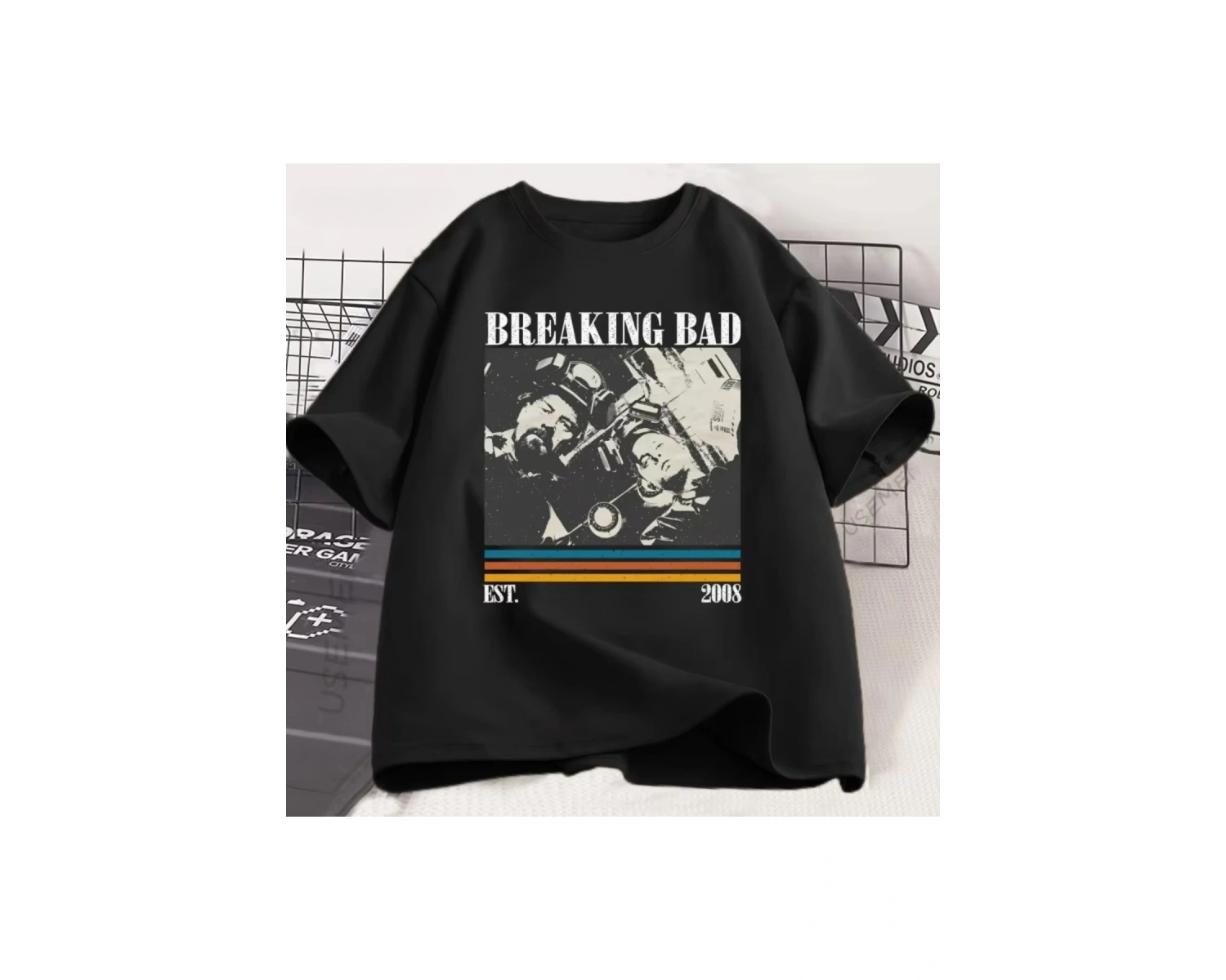 Beyaz Yaz Karikatür Şık Retro Komik Sevimli Zarif Yay Yavru Baskı günlük Üst T-sh